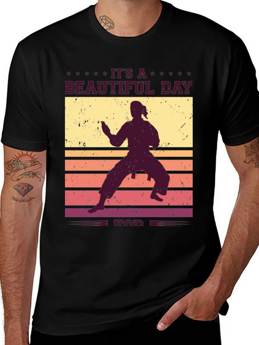 Its A Beautiful Day for Karate Graphic Tee