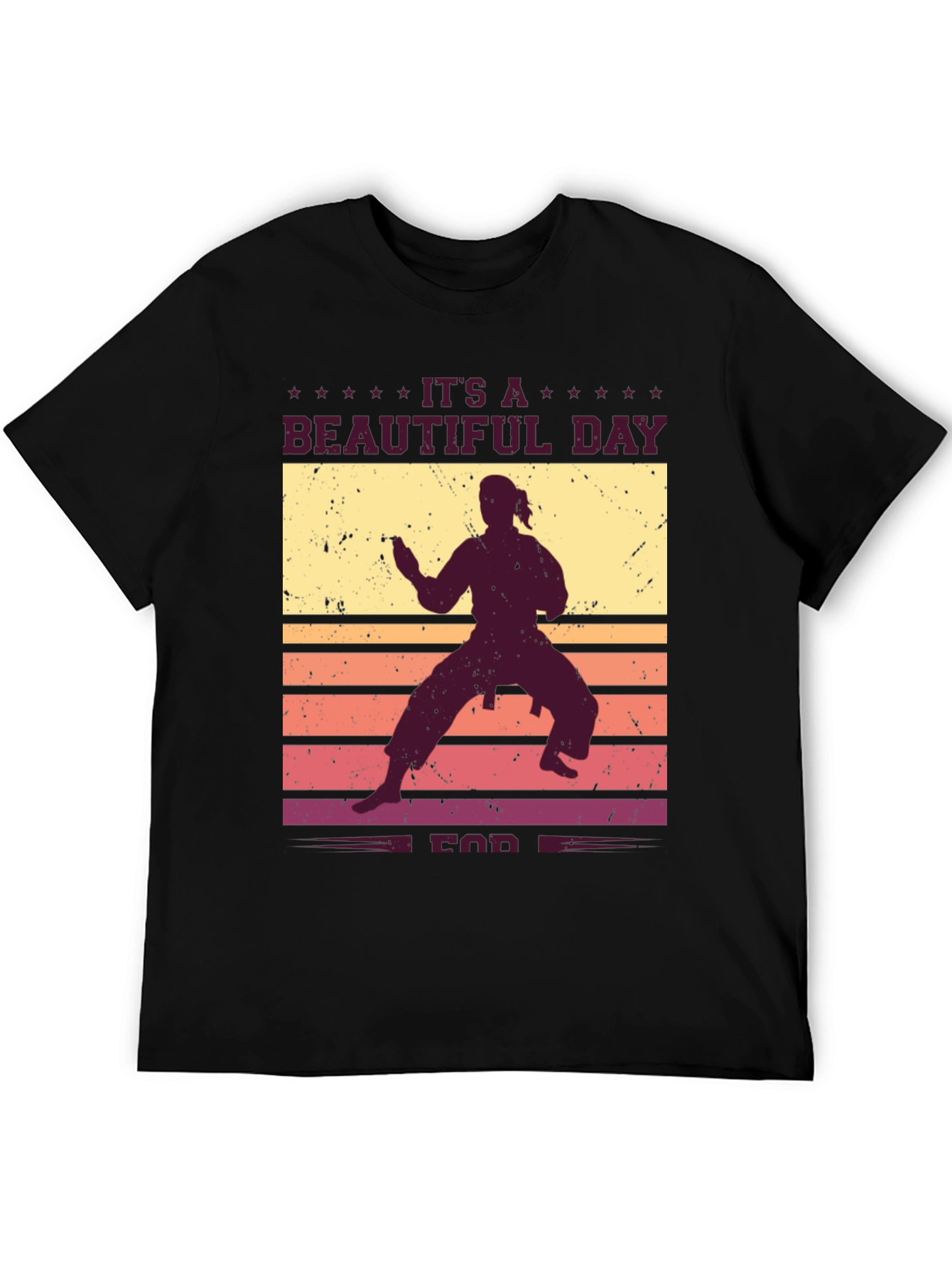 Its A Beautiful Day for Karate Graphic Tee
