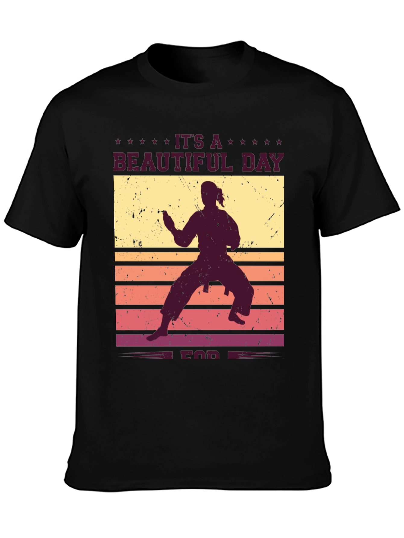 Its A Beautiful Day for Karate Graphic Tee