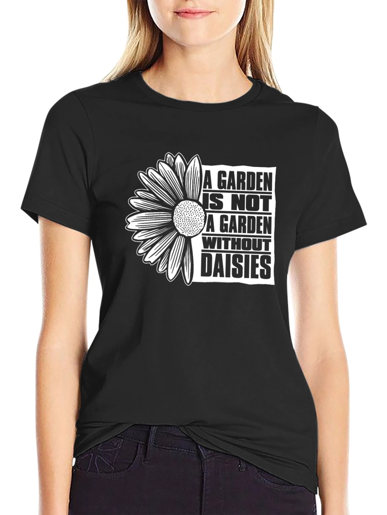 Daisy Garden T-Shirt - Floral Graphic Tee