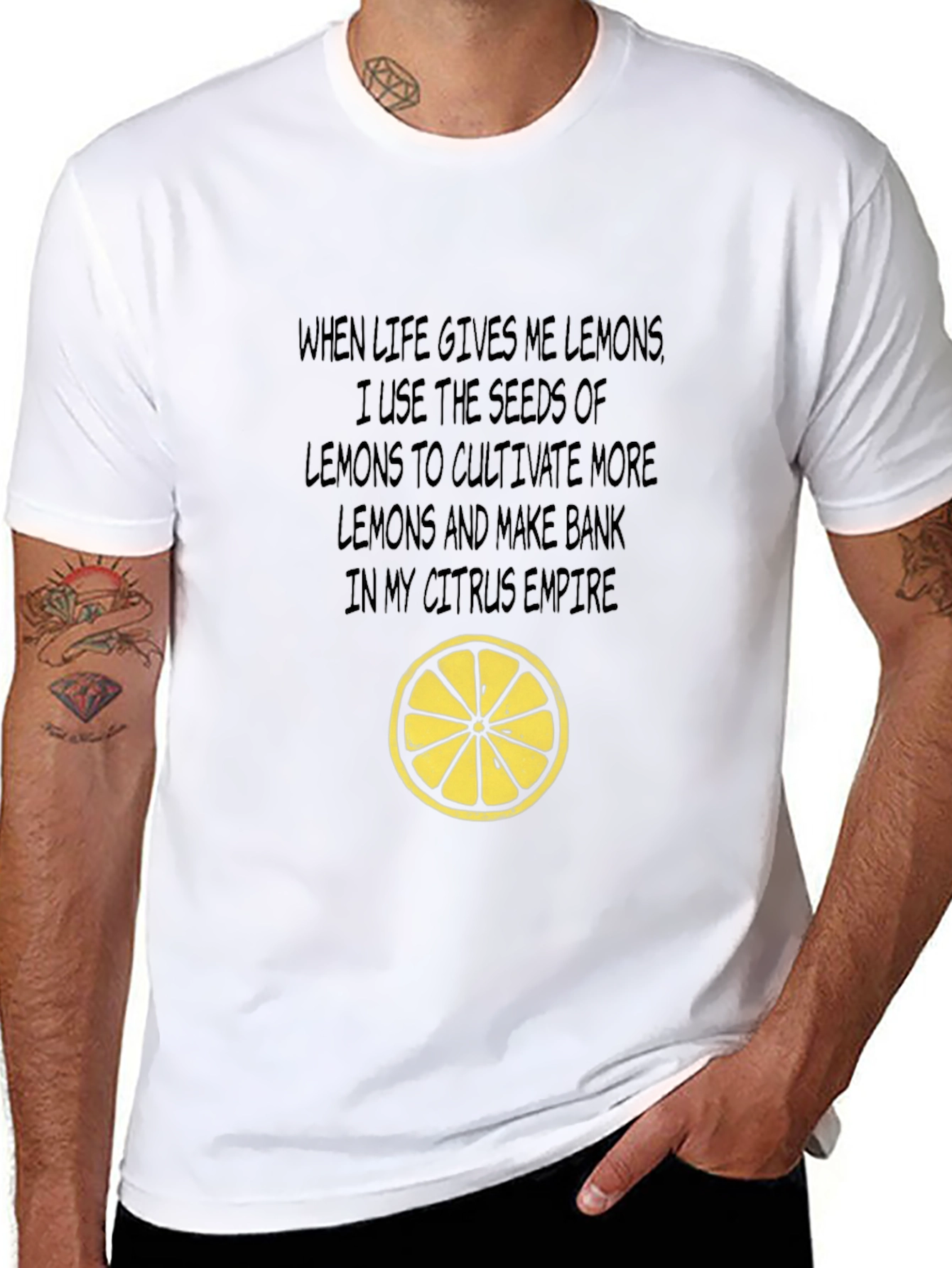 Citrus Empire Lemon T-Shirt