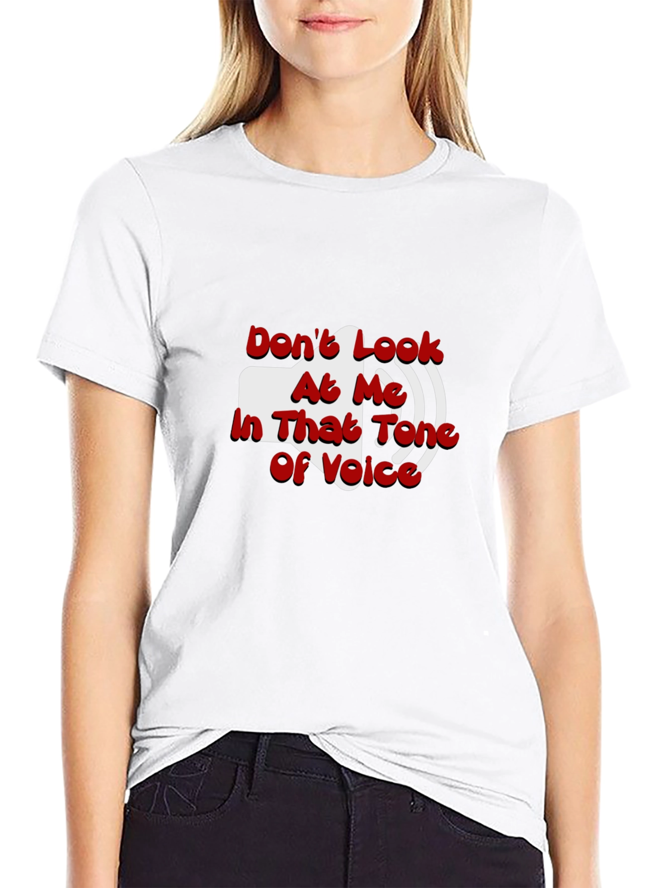 Dont Look at Me Tee