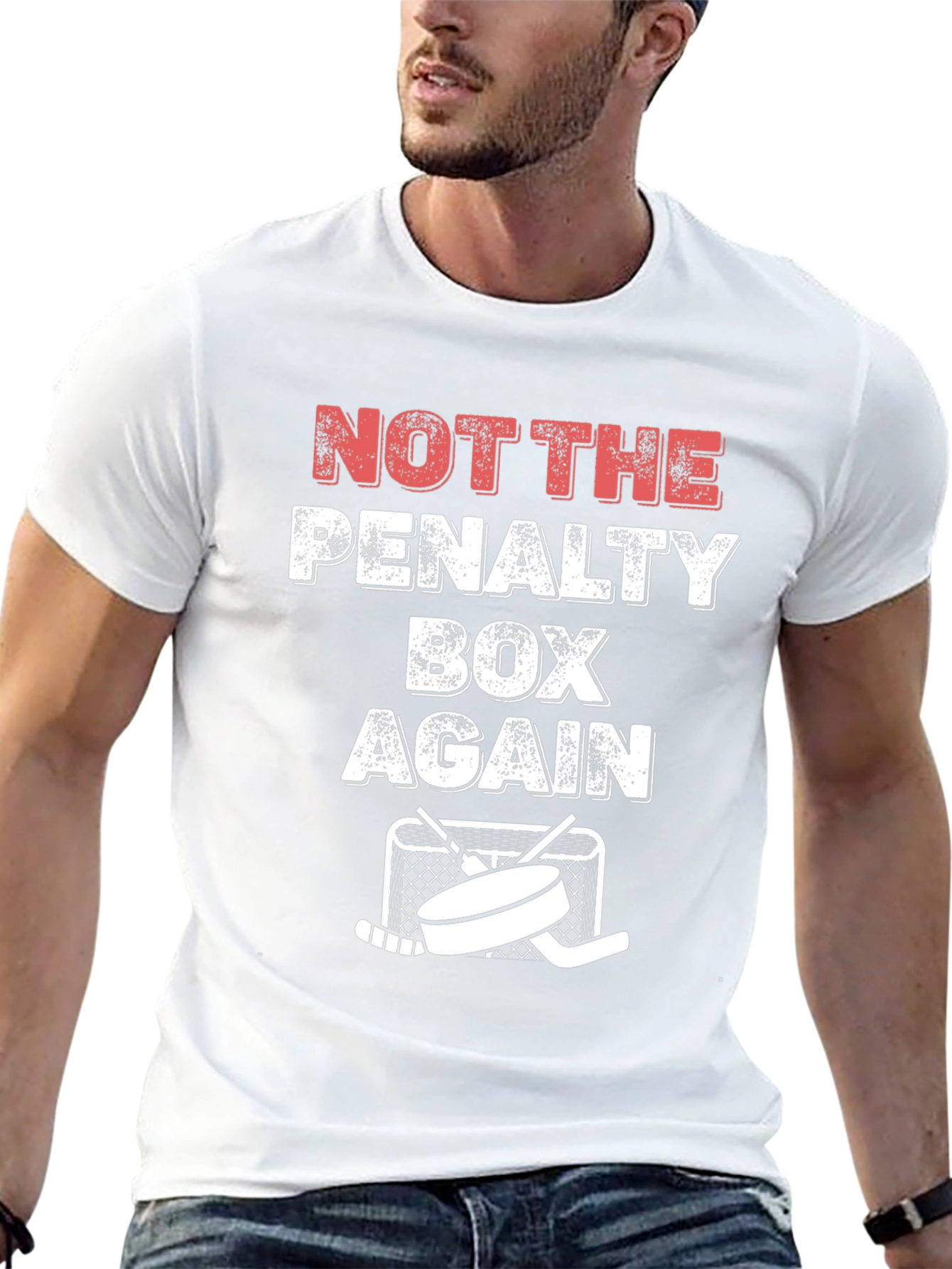 Hockey Penalty Box T-Shirt - Funny Sports Tee