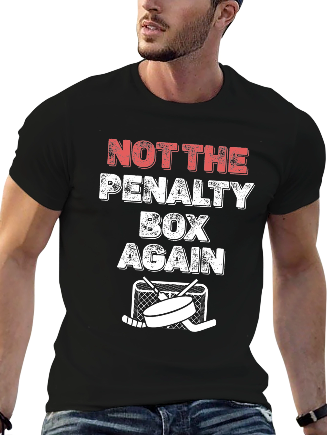 Hockey Penalty Box T-Shirt - Funny Sports Tee