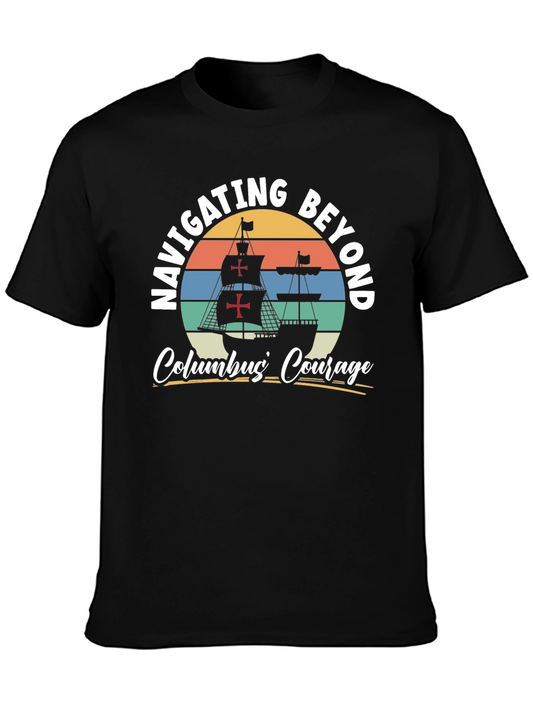 Navigating Beyond Columbus Courage Graphic Tee