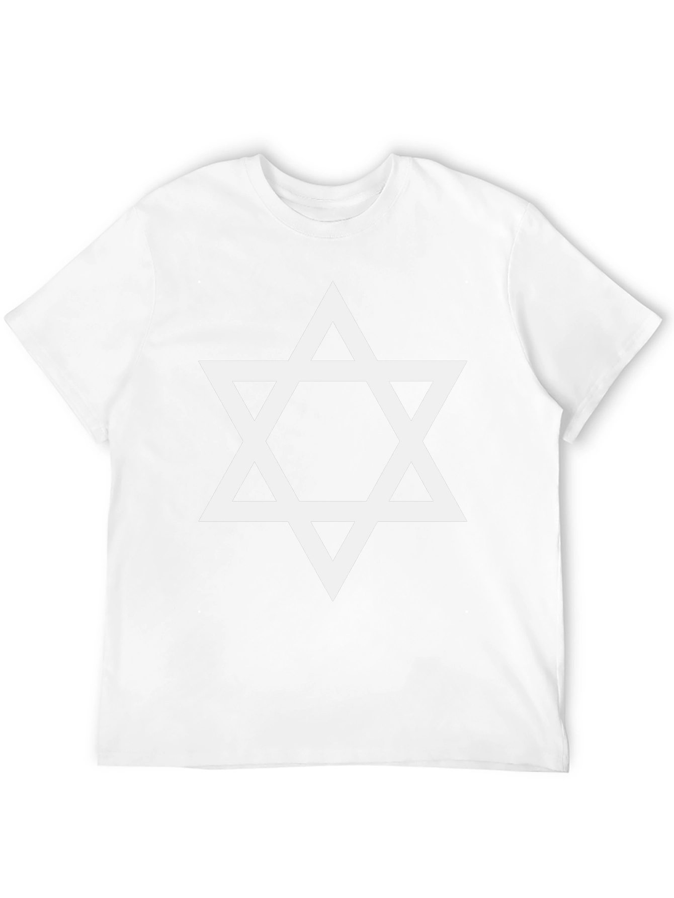 Star of David T-Shirt - Classic Black Tee