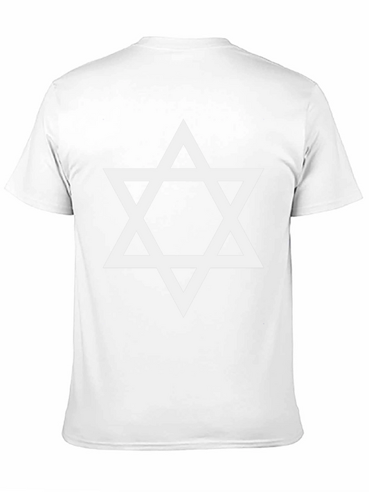 Star of David T-Shirt - Classic Black Tee