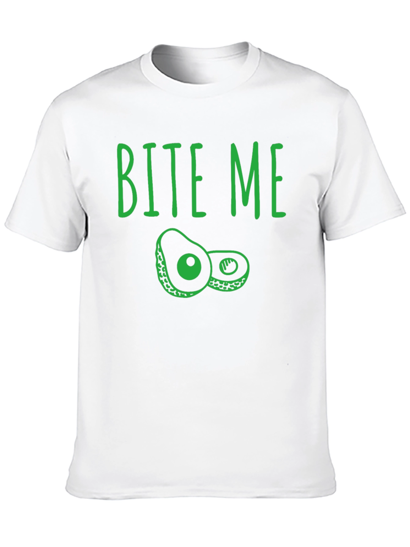 Bite Me Avocado Graphic T-Shirt
