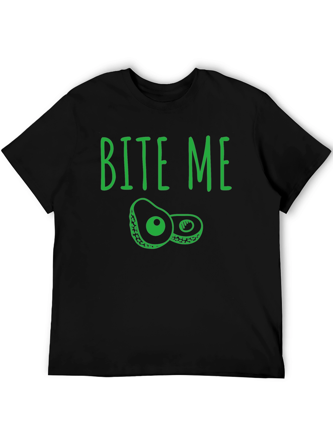 Bite Me Avocado Graphic T-Shirt