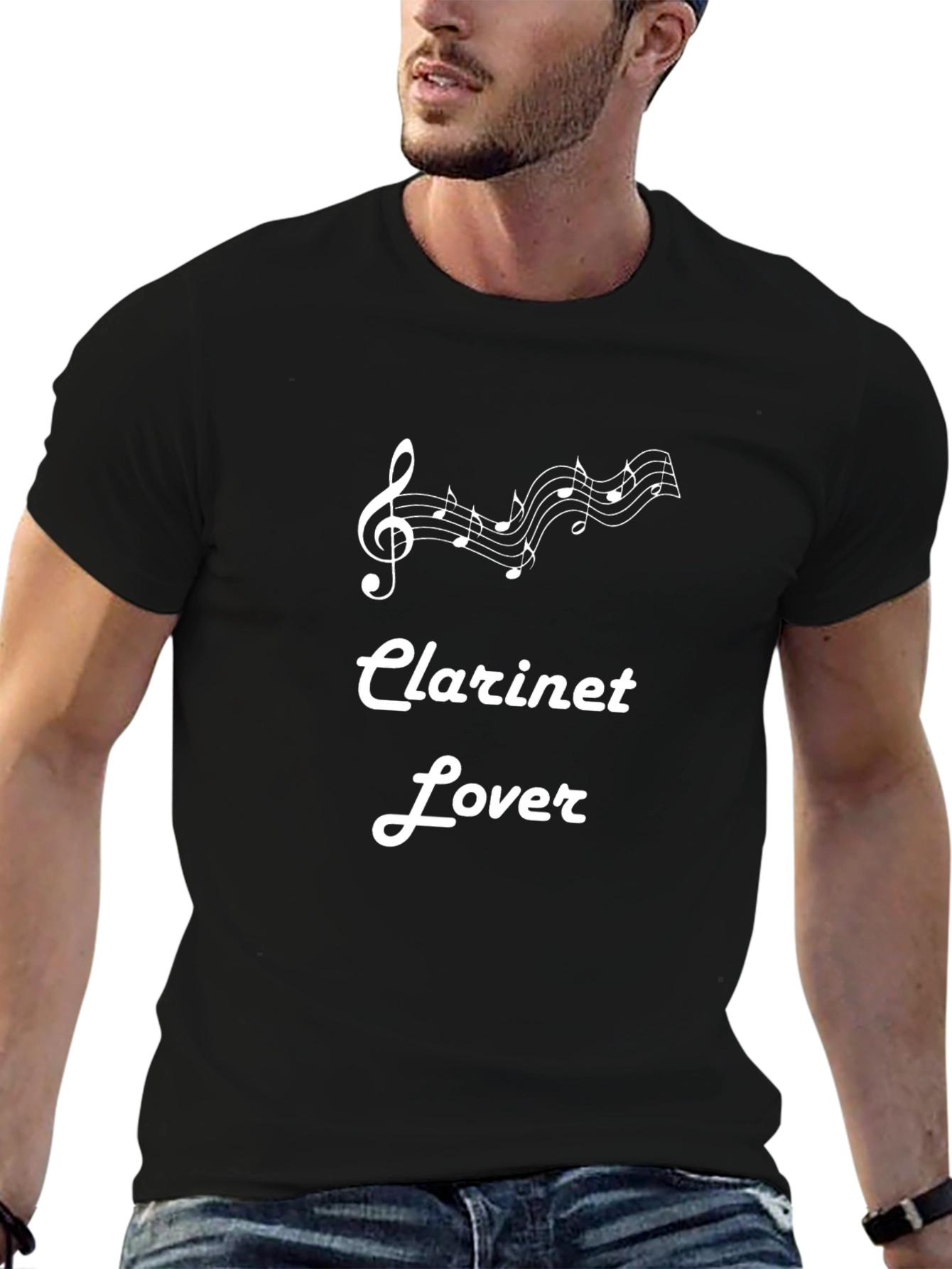 Clarinet Lover Graphic Tee - Music T-Shirt