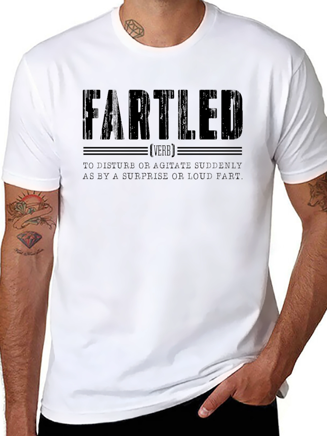 FARTLED T-Shirt - Funny Definition Tee