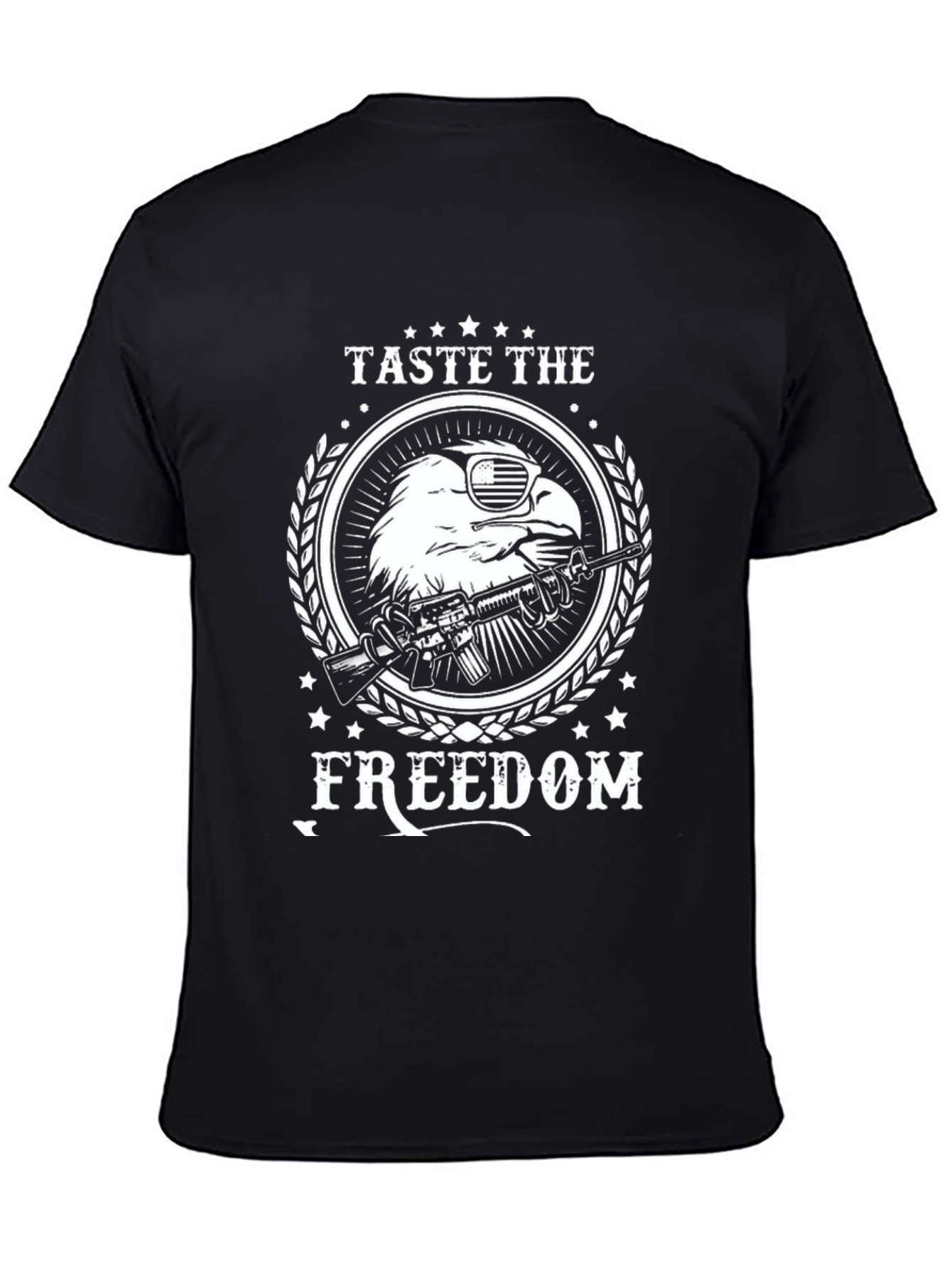 Taste the Freedom Patriotic Eagle T-Shirt