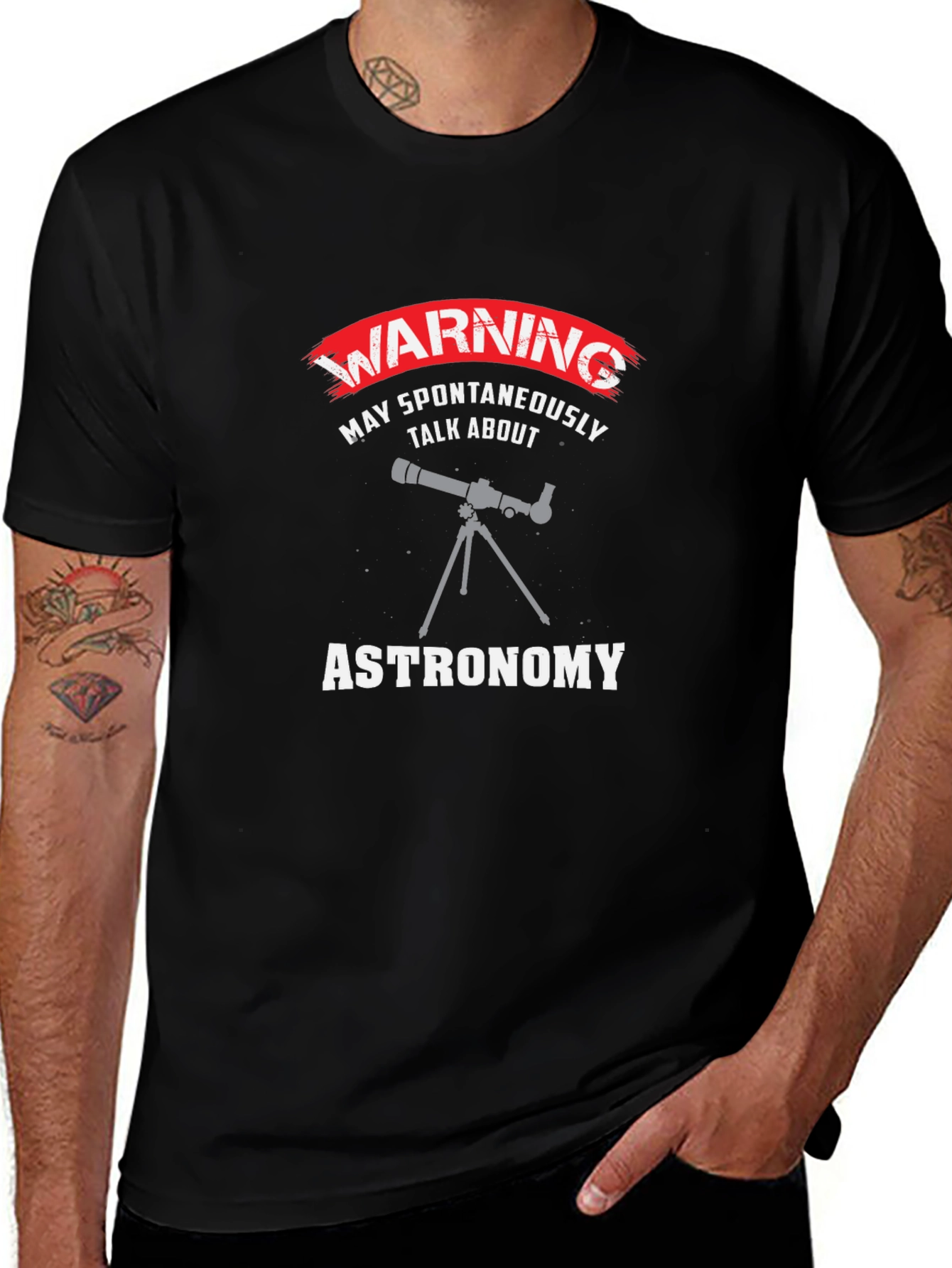 Astronomy Warning T-Shirt