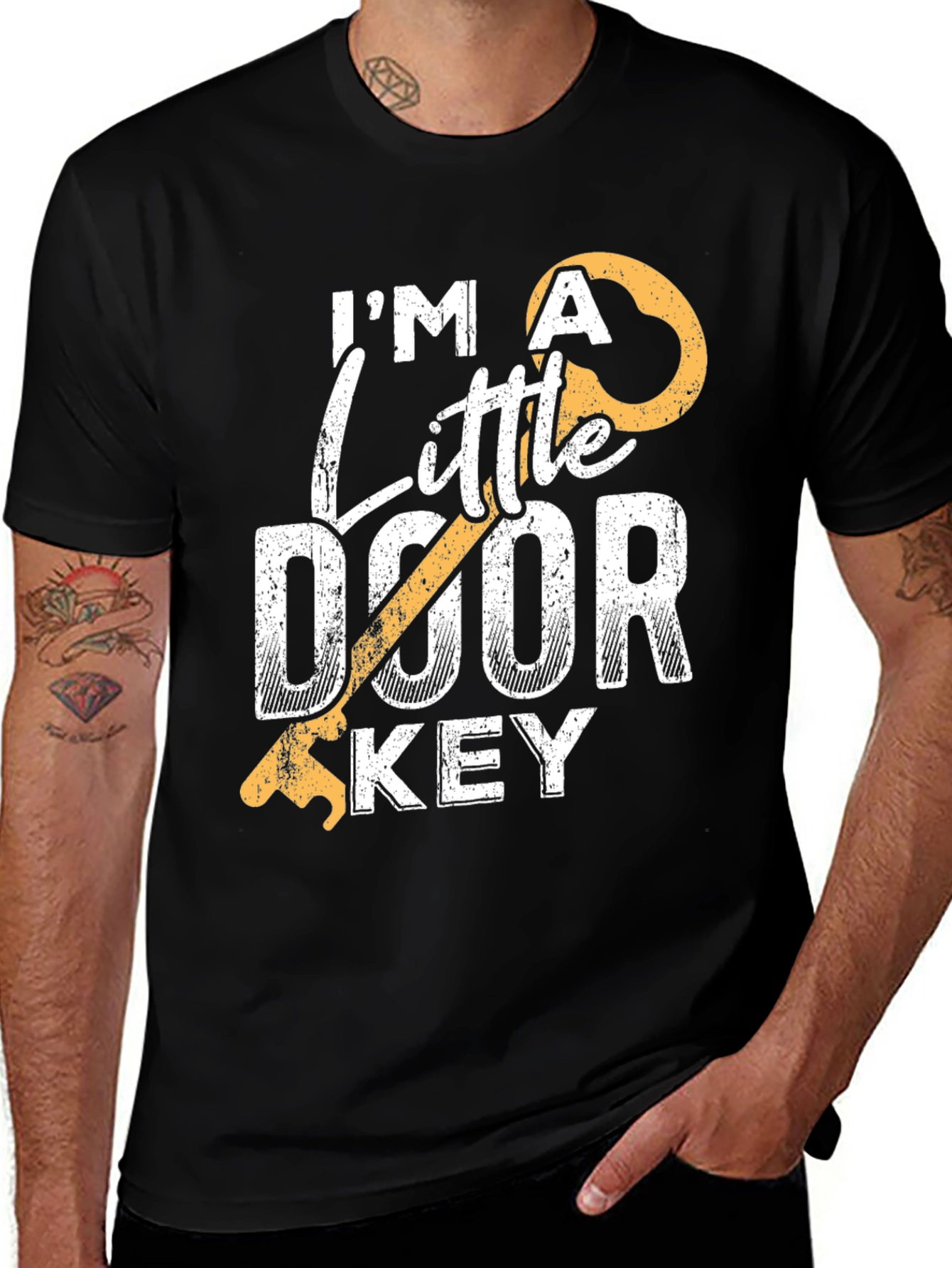 Im A Little Door Key Graphic Tee