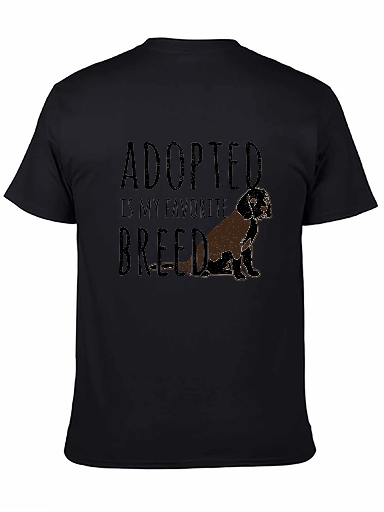 Adopted is My Favorite Breed Dog T-Shirt