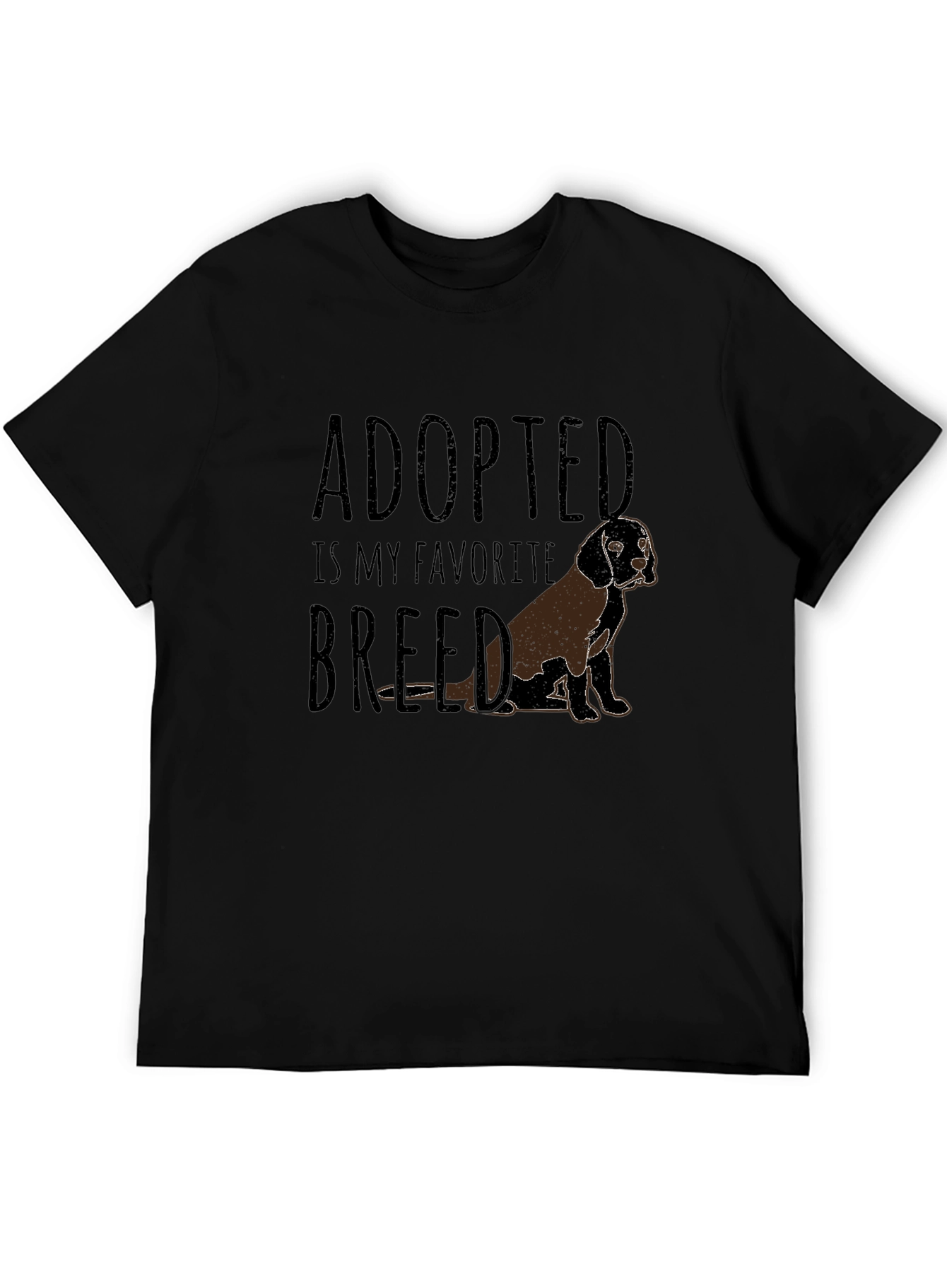Adopted is My Favorite Breed Dog T-Shirt