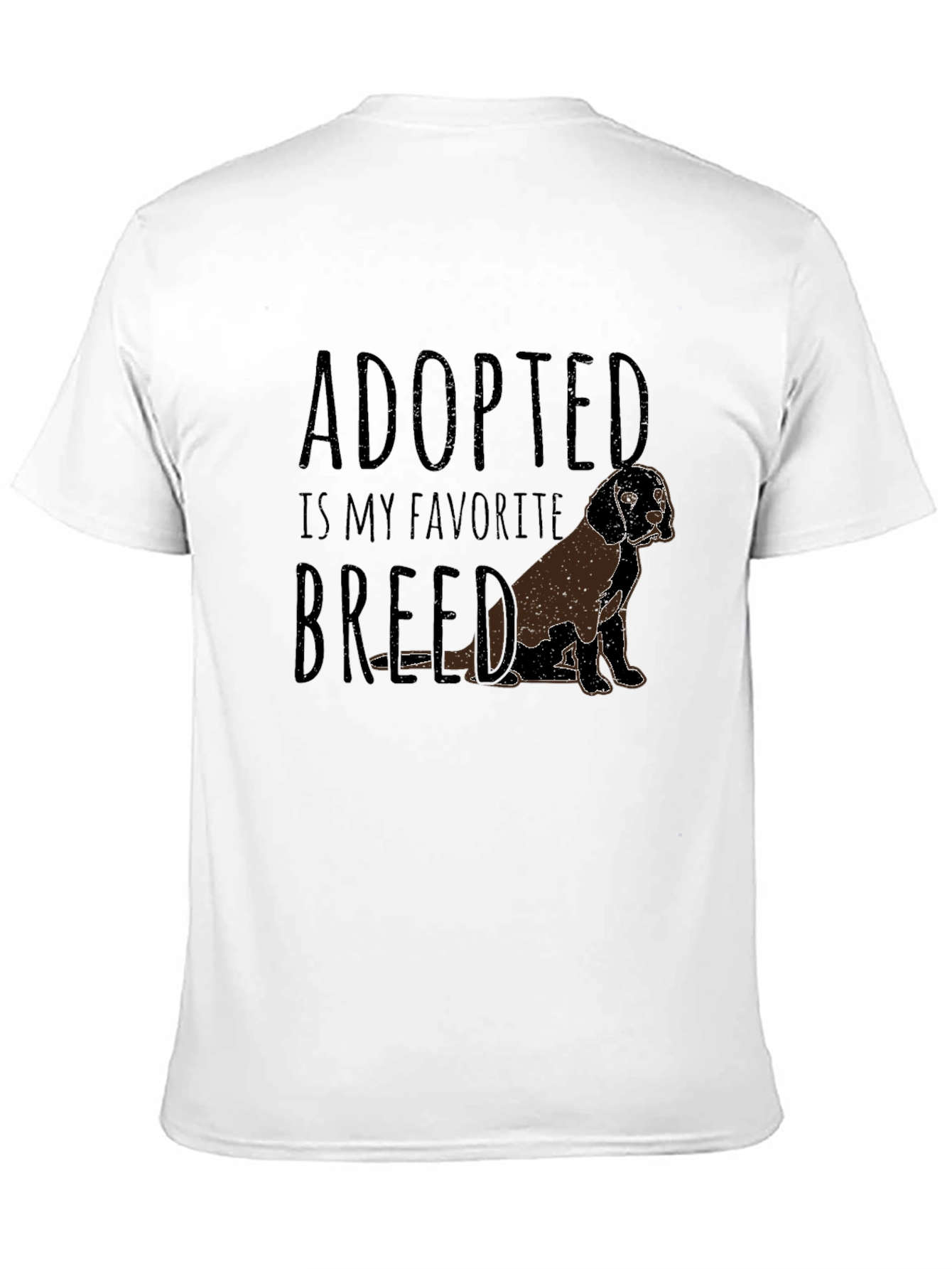 Adopted is My Favorite Breed Dog T-Shirt