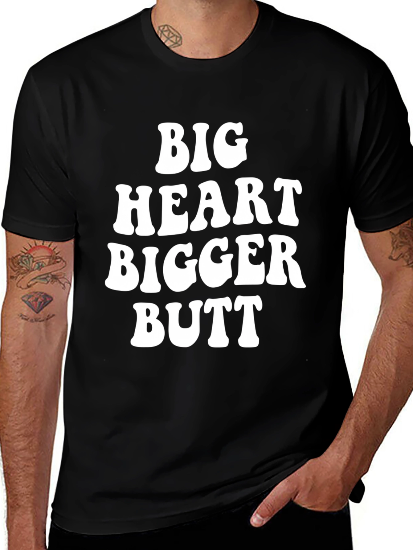 Big Heart Bigger Butt Graphic Tee