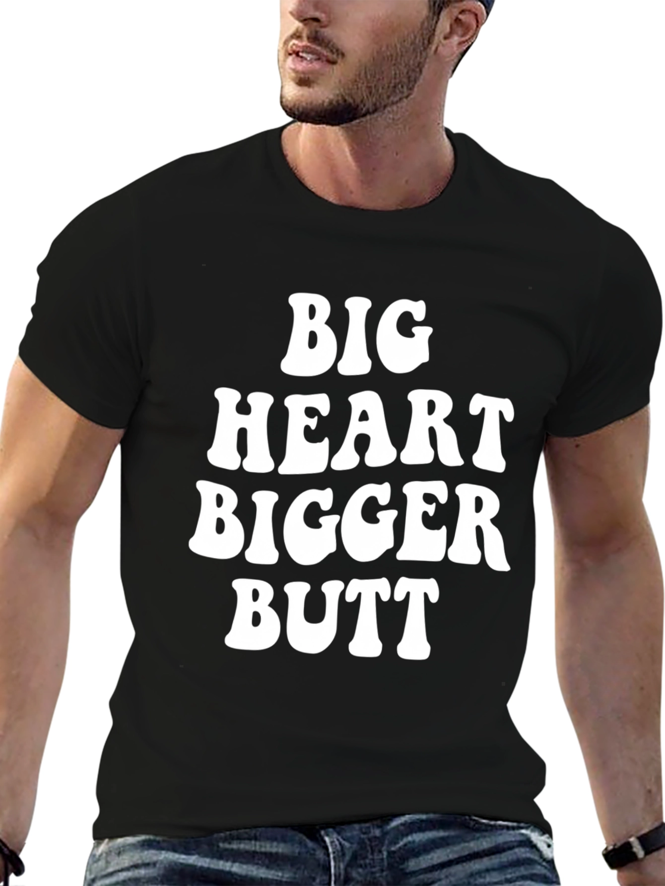 Big Heart Bigger Butt Graphic Tee