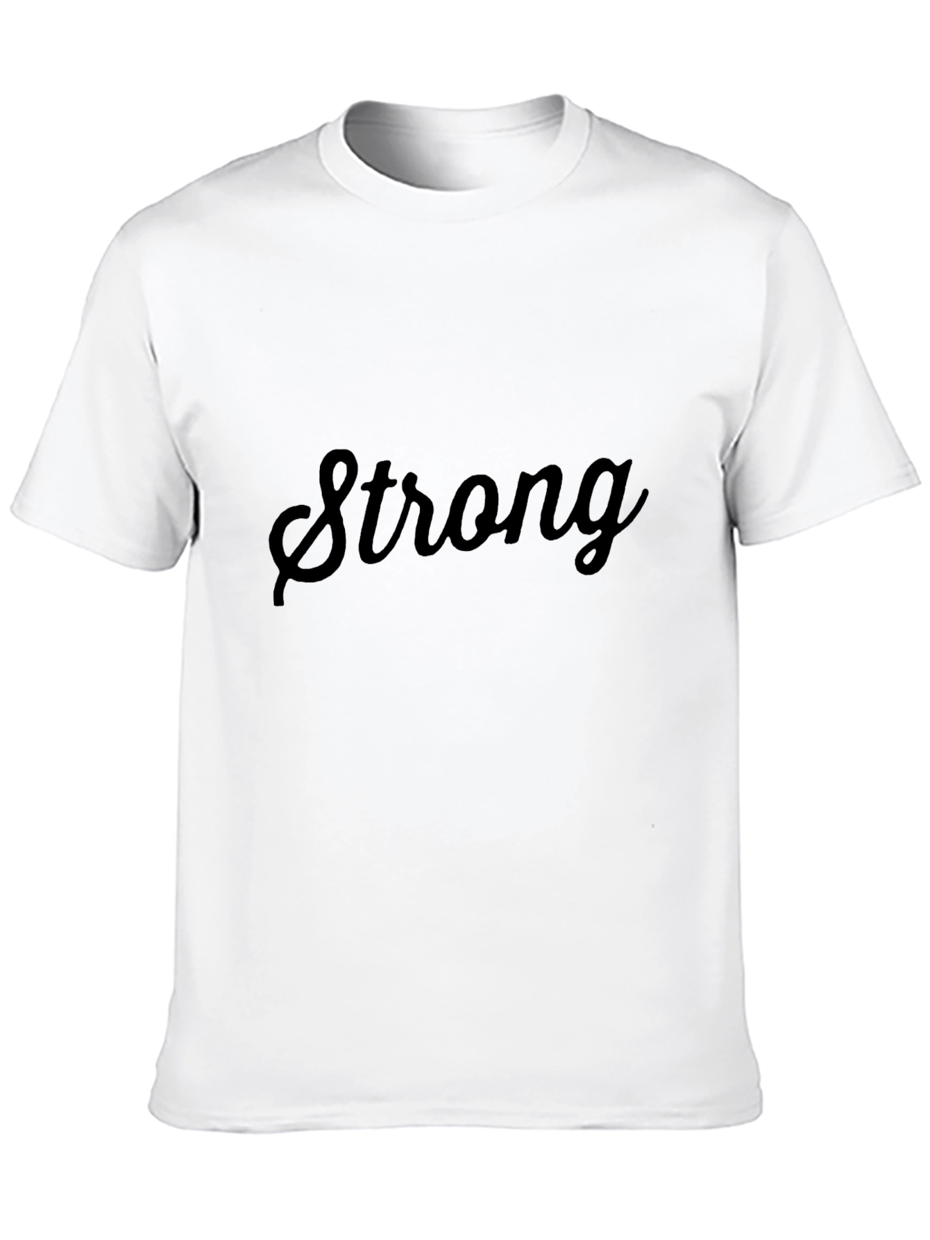 Strong Black T-Shirt - Casual & Stylish