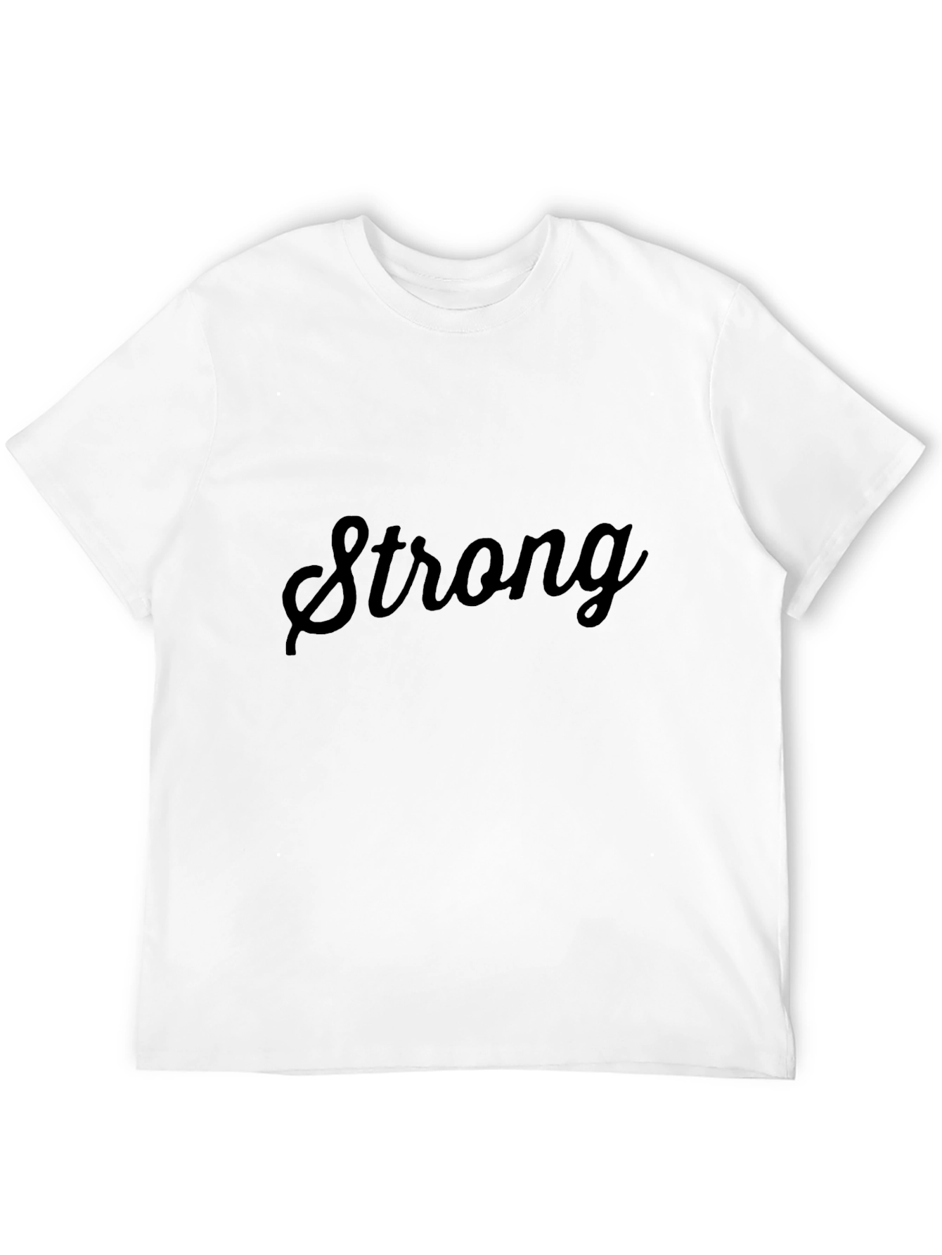 Strong Black T-Shirt - Casual & Stylish
