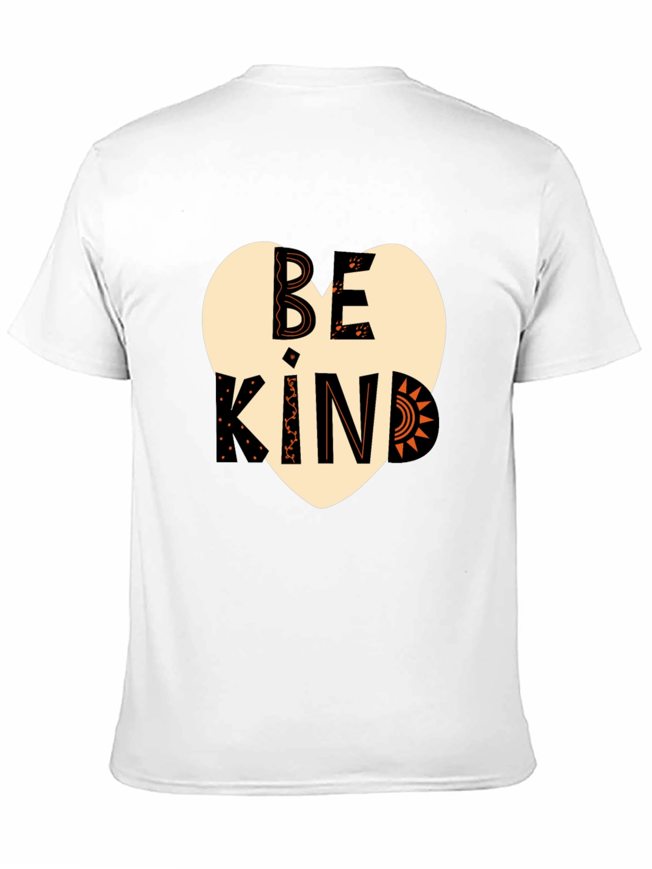 Be Kind Graphic Tee - Heart Design