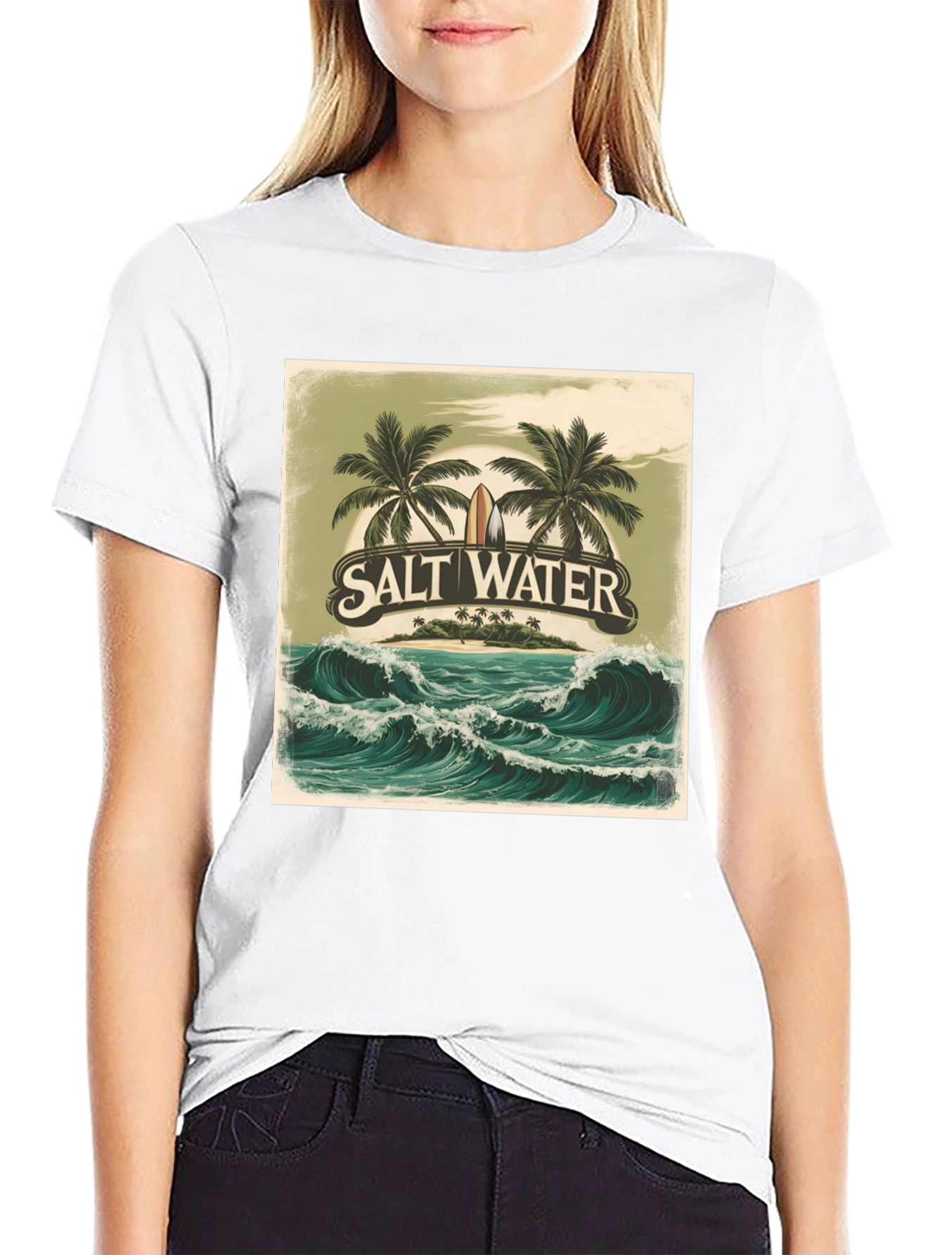 Saltwater Surf Tee