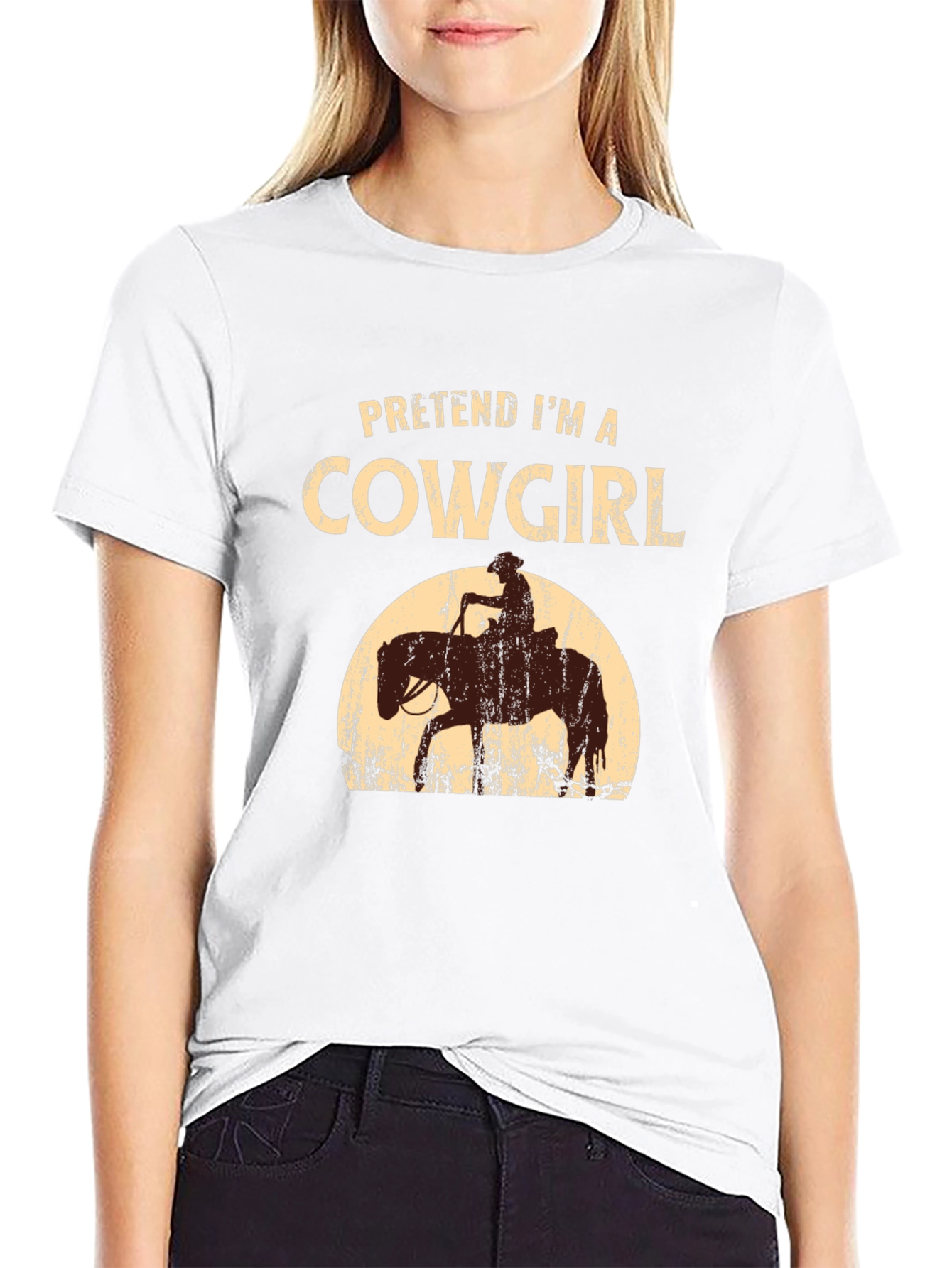Pretend Im a Cowgirl T-Shirt