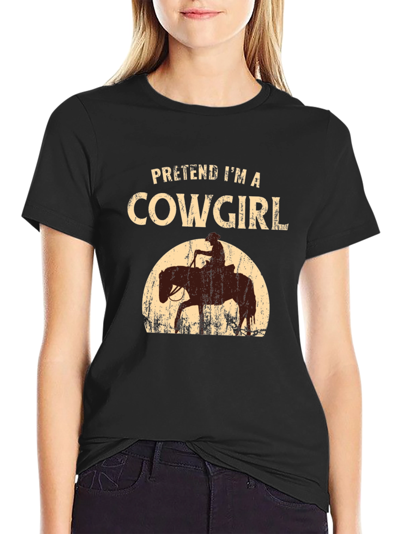Pretend Im a Cowgirl T-Shirt