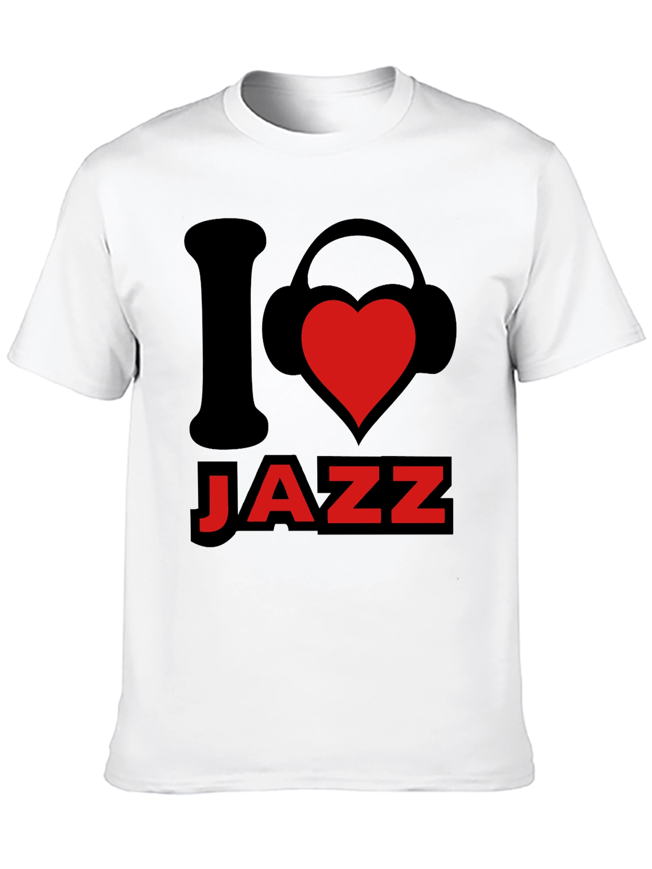 I Love Jazz Graphic Tee - Music Lover T-Shirt