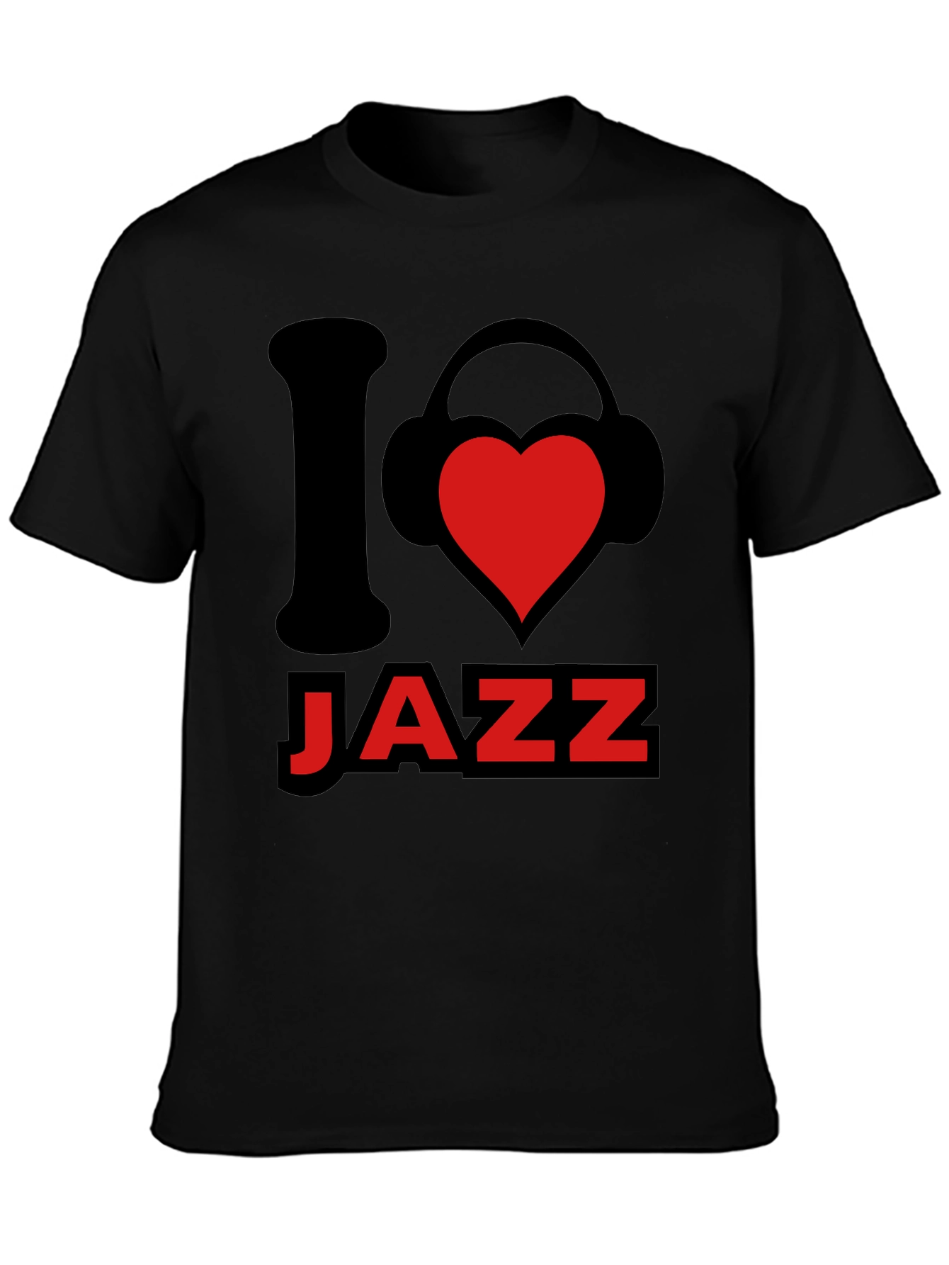 I Love Jazz Graphic Tee - Music Lover T-Shirt