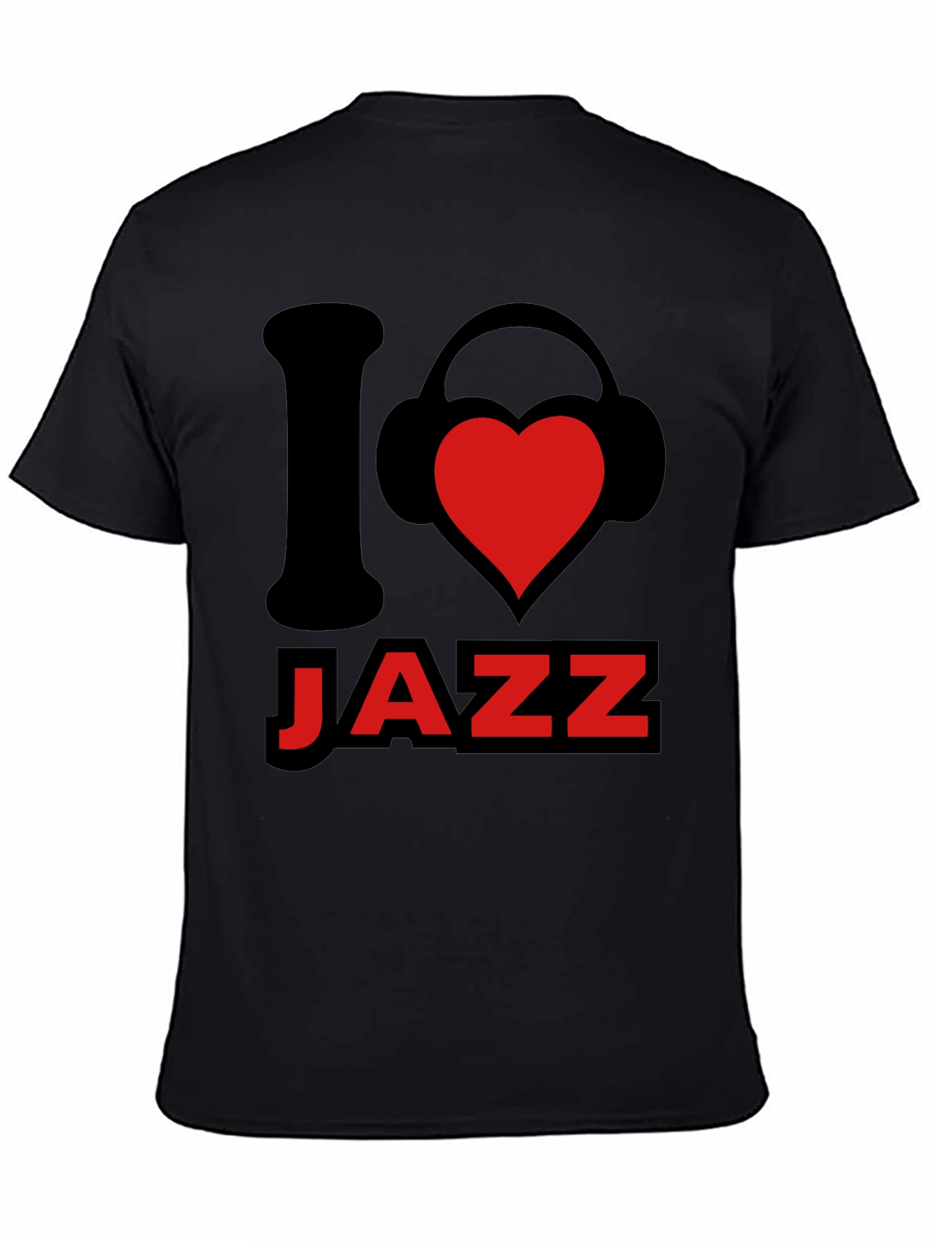 I Love Jazz Graphic Tee - Music Lover T-Shirt