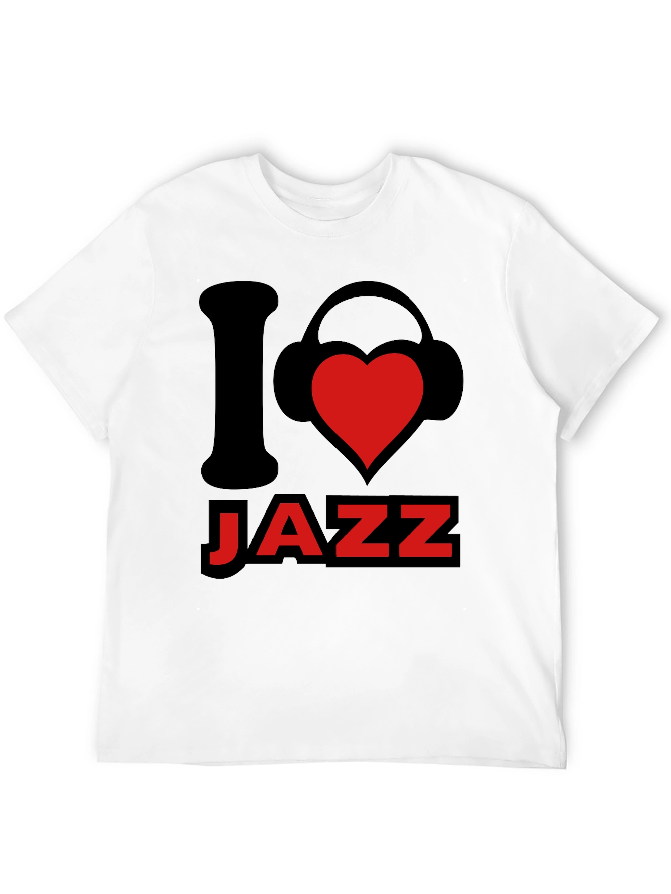 I Love Jazz Graphic Tee - Music Lover T-Shirt