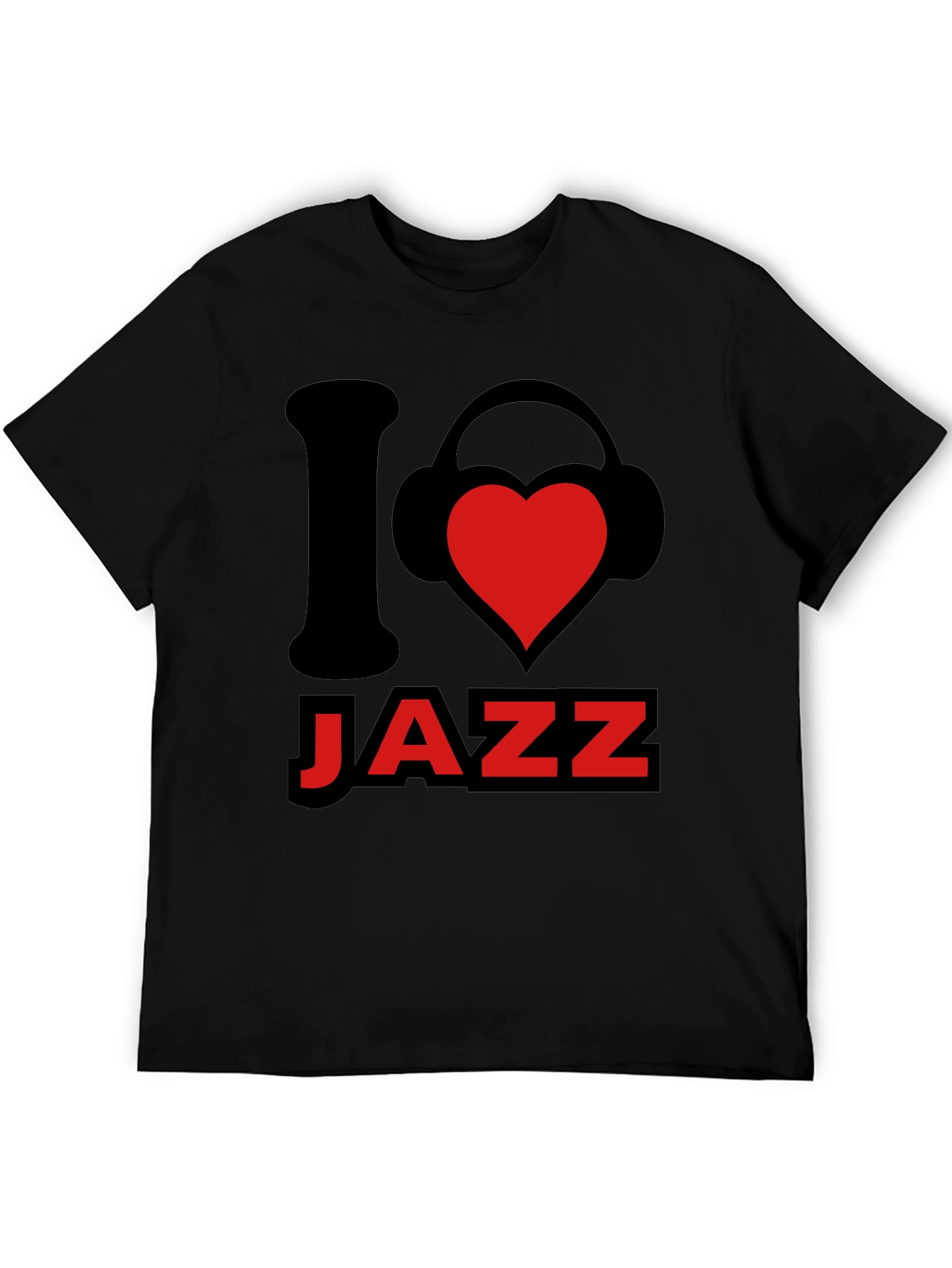 I Love Jazz Graphic Tee - Music Lover T-Shirt