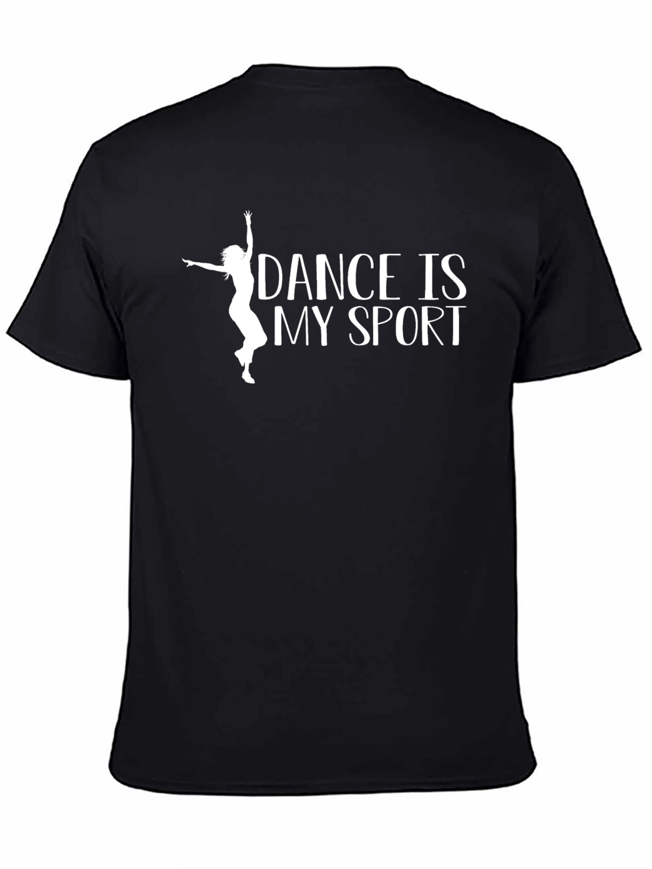 Dance Is My Sport Black T-Shirt