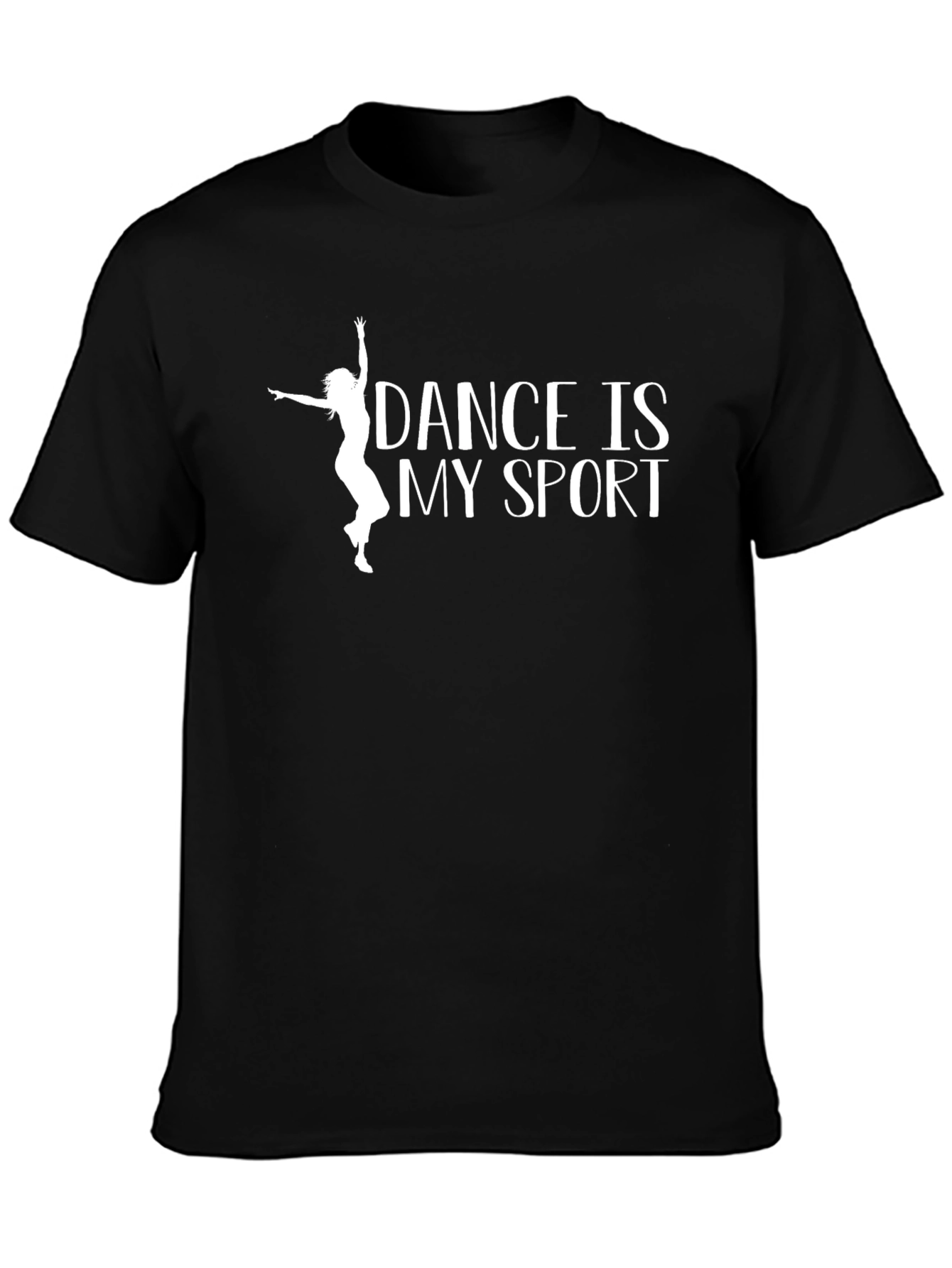 Dance Is My Sport Black T-Shirt