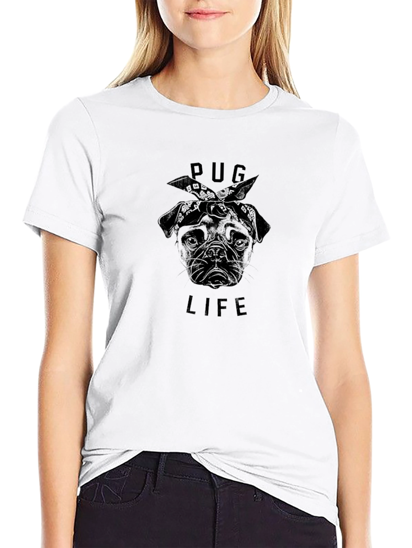 Pug Life T-Shirt - Funny Dog Graphic Tee