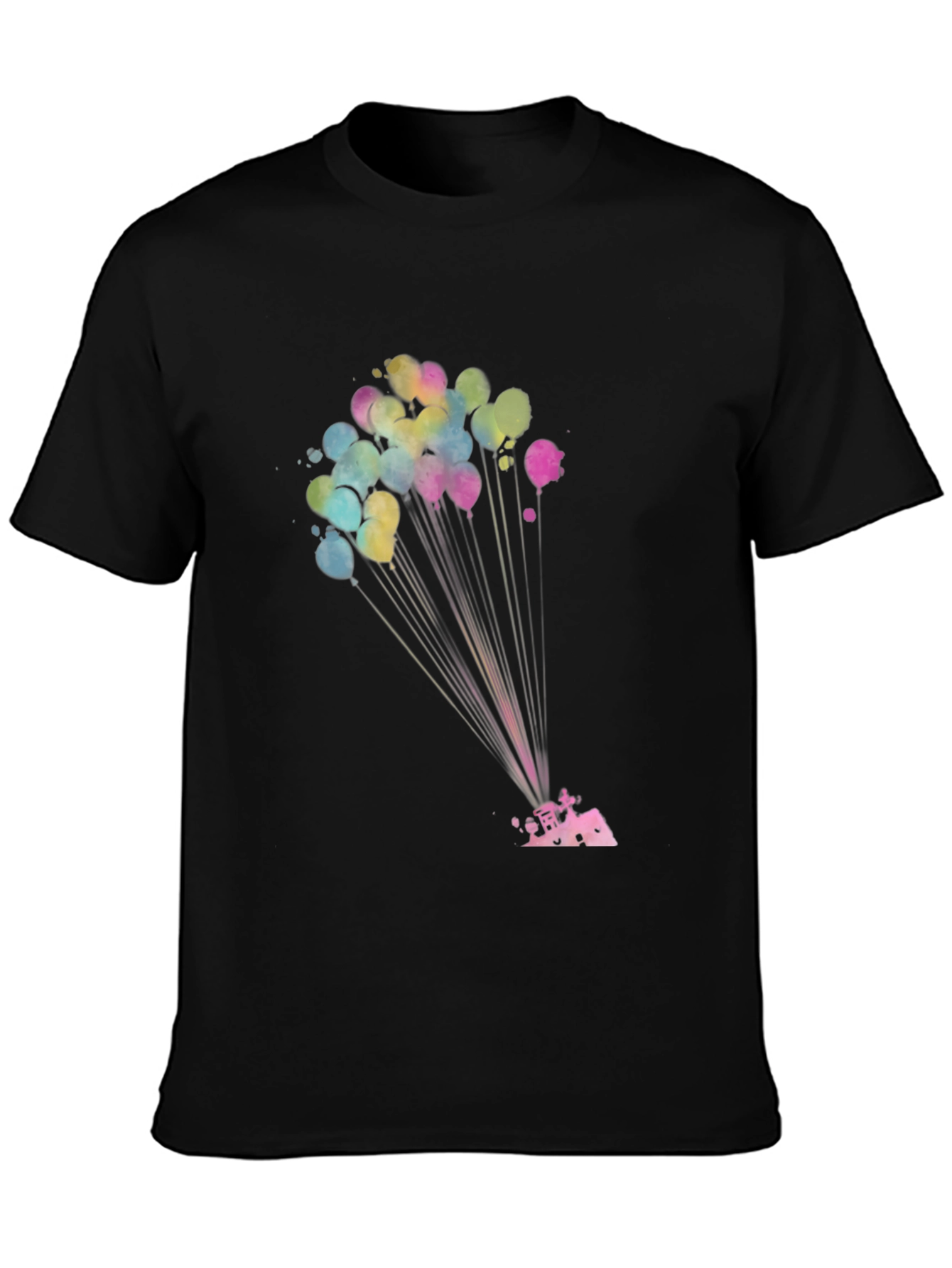 Watercolor Balloon Graphic Tee