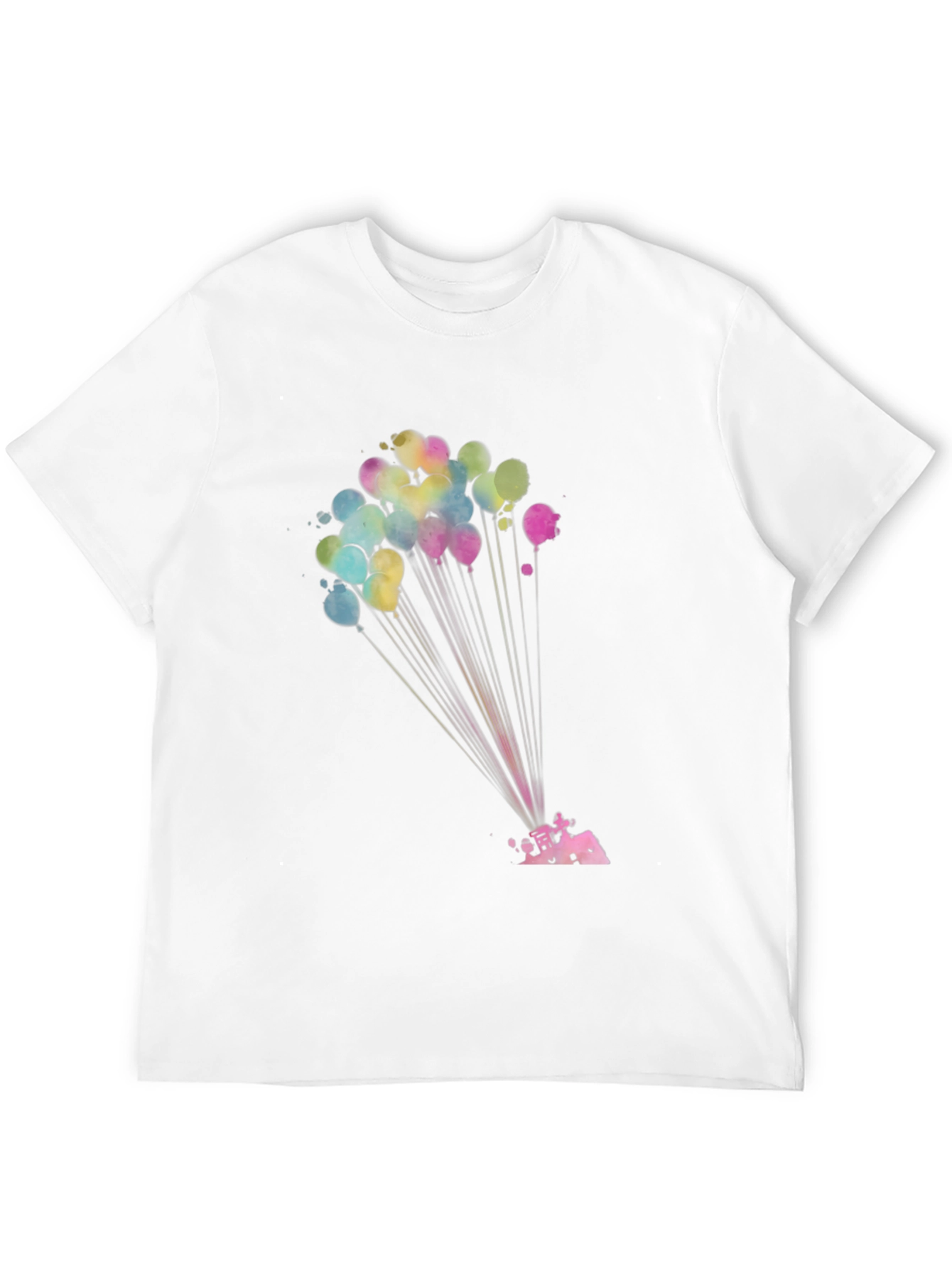 Watercolor Balloon Graphic Tee