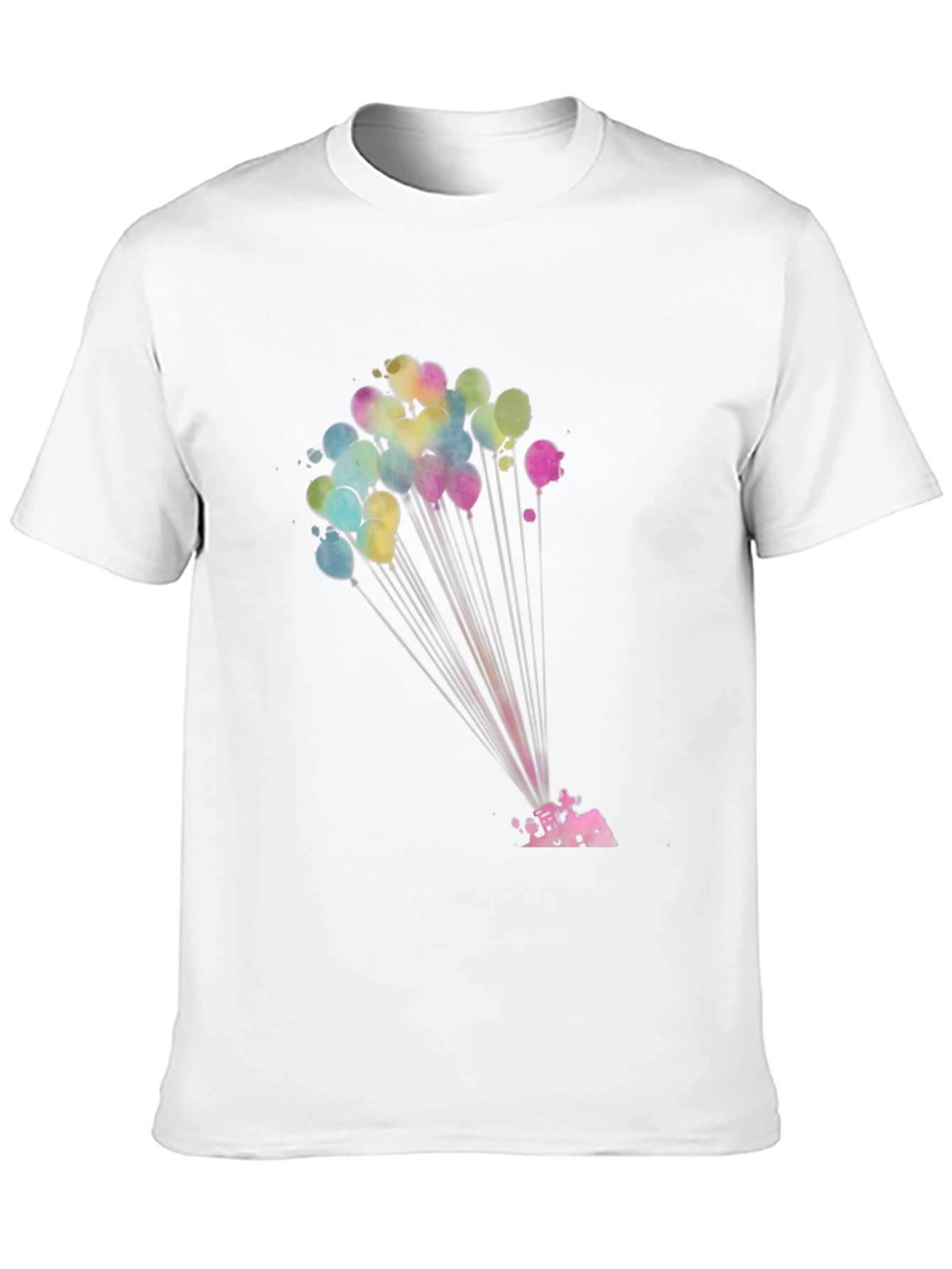 Watercolor Balloon Graphic Tee