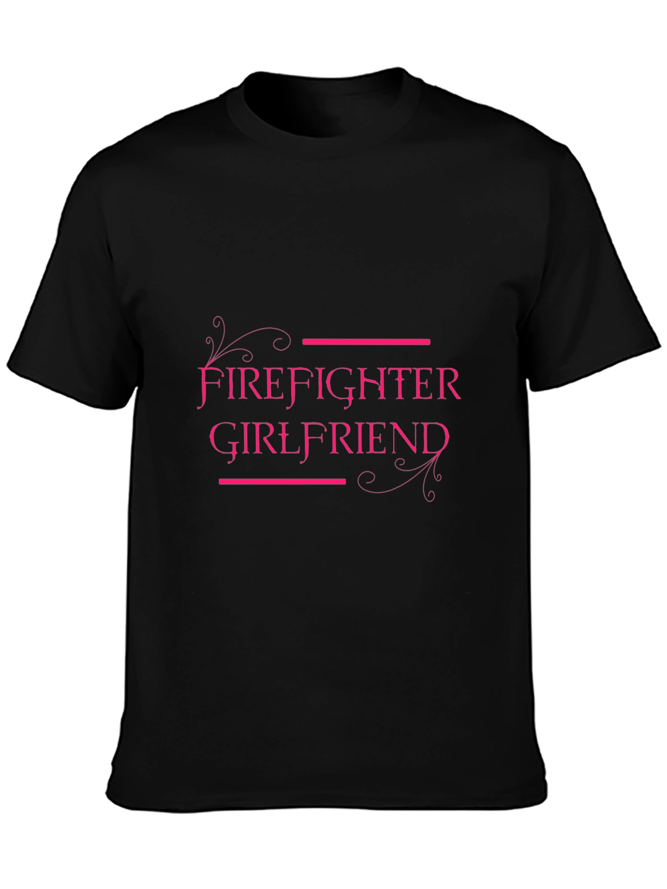 Firefighter Girlfriend Graphic Tee