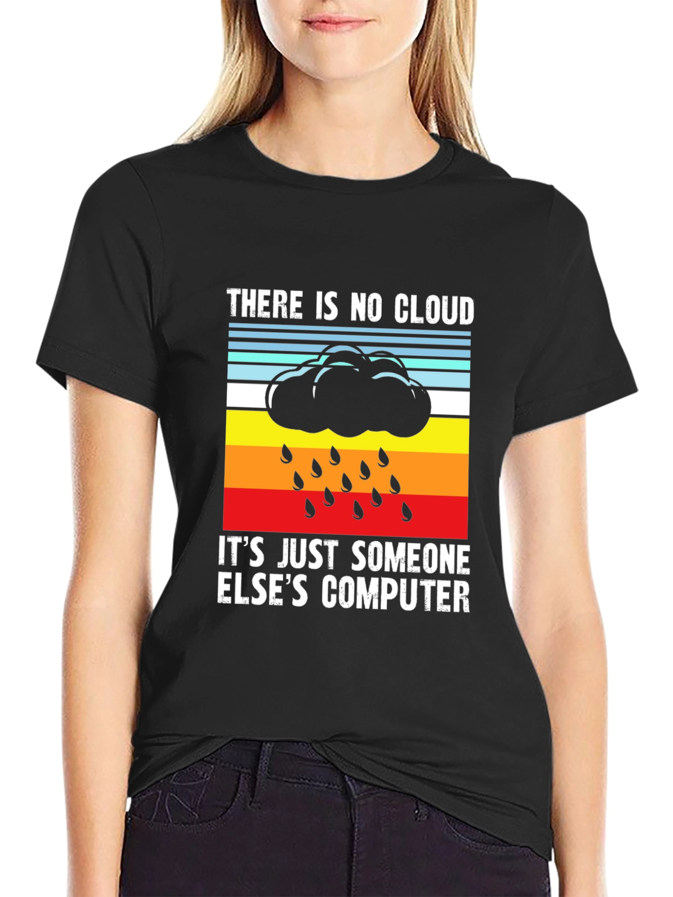 Funny IT Cloud Humor T-Shirt