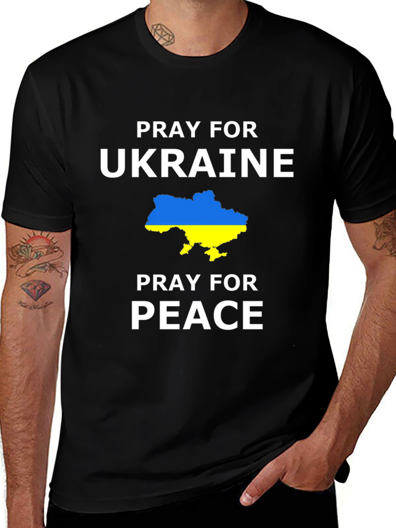 Pray for Ukraine Peace T-Shirt