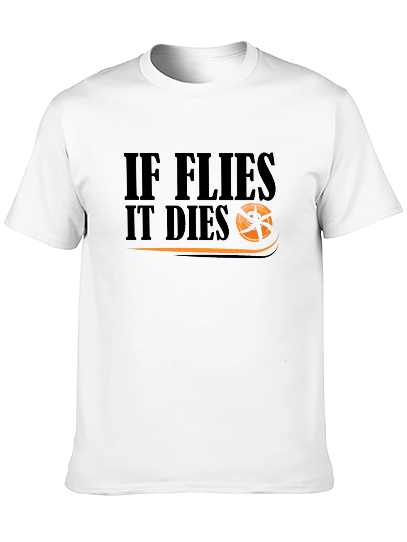 If It Flies It Dies Basketball T-Shirt