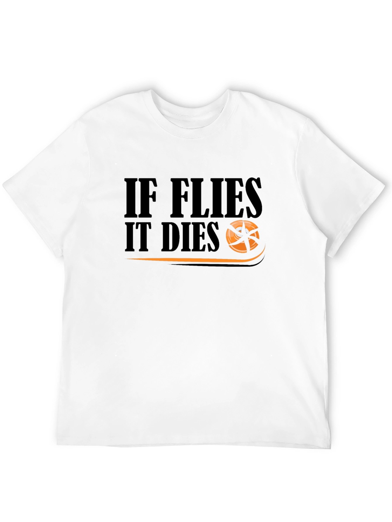 If It Flies It Dies Basketball T-Shirt