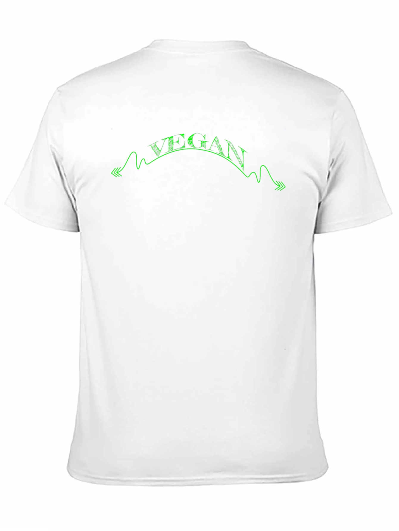 Vegan Graphic Tee - Black