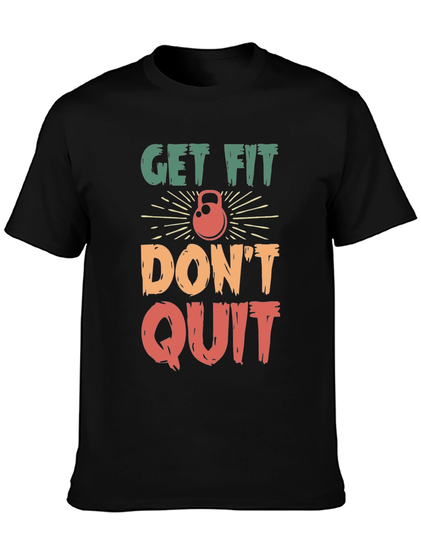 Get Fit Dont Quit Graphic Tee