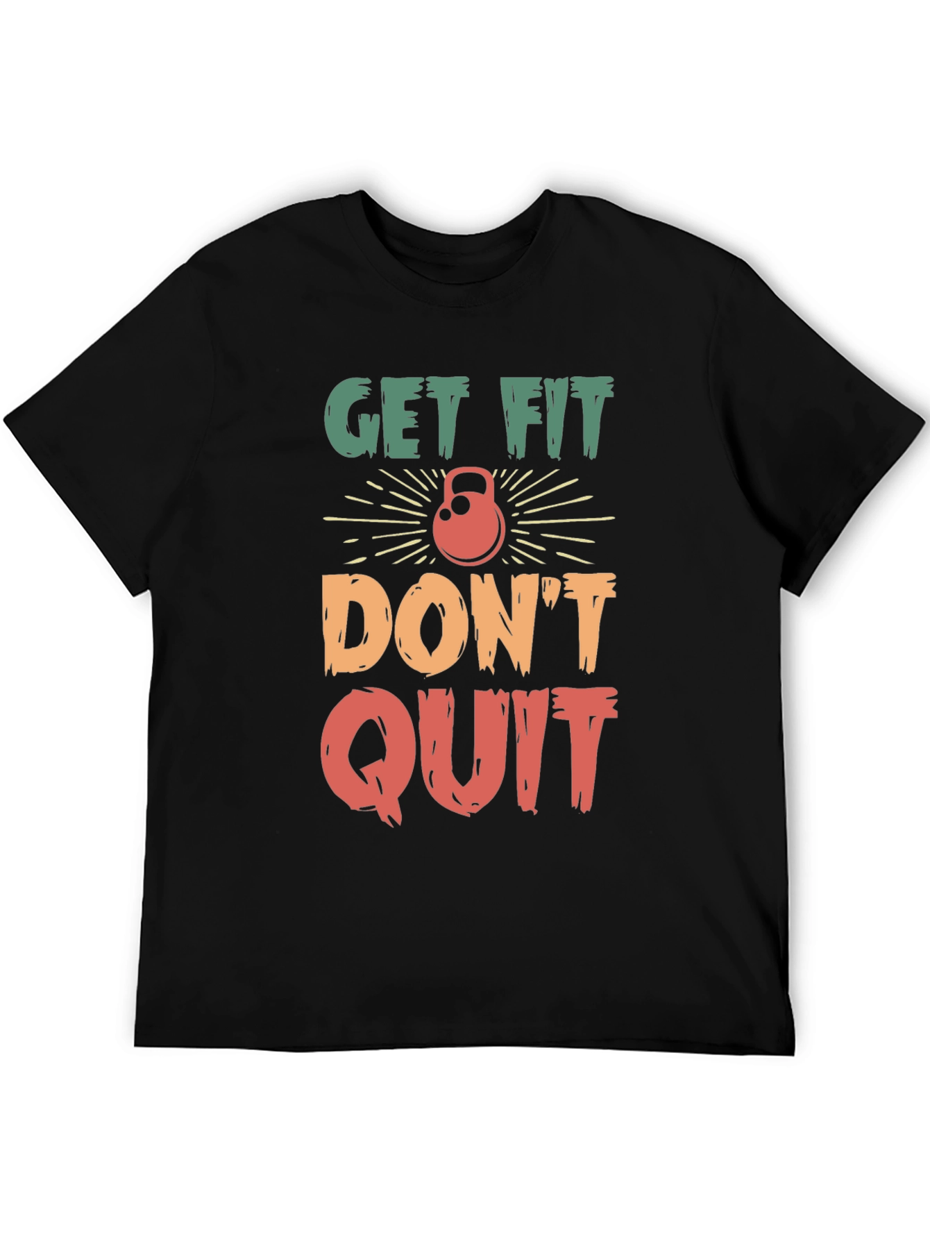 Get Fit Dont Quit Graphic Tee