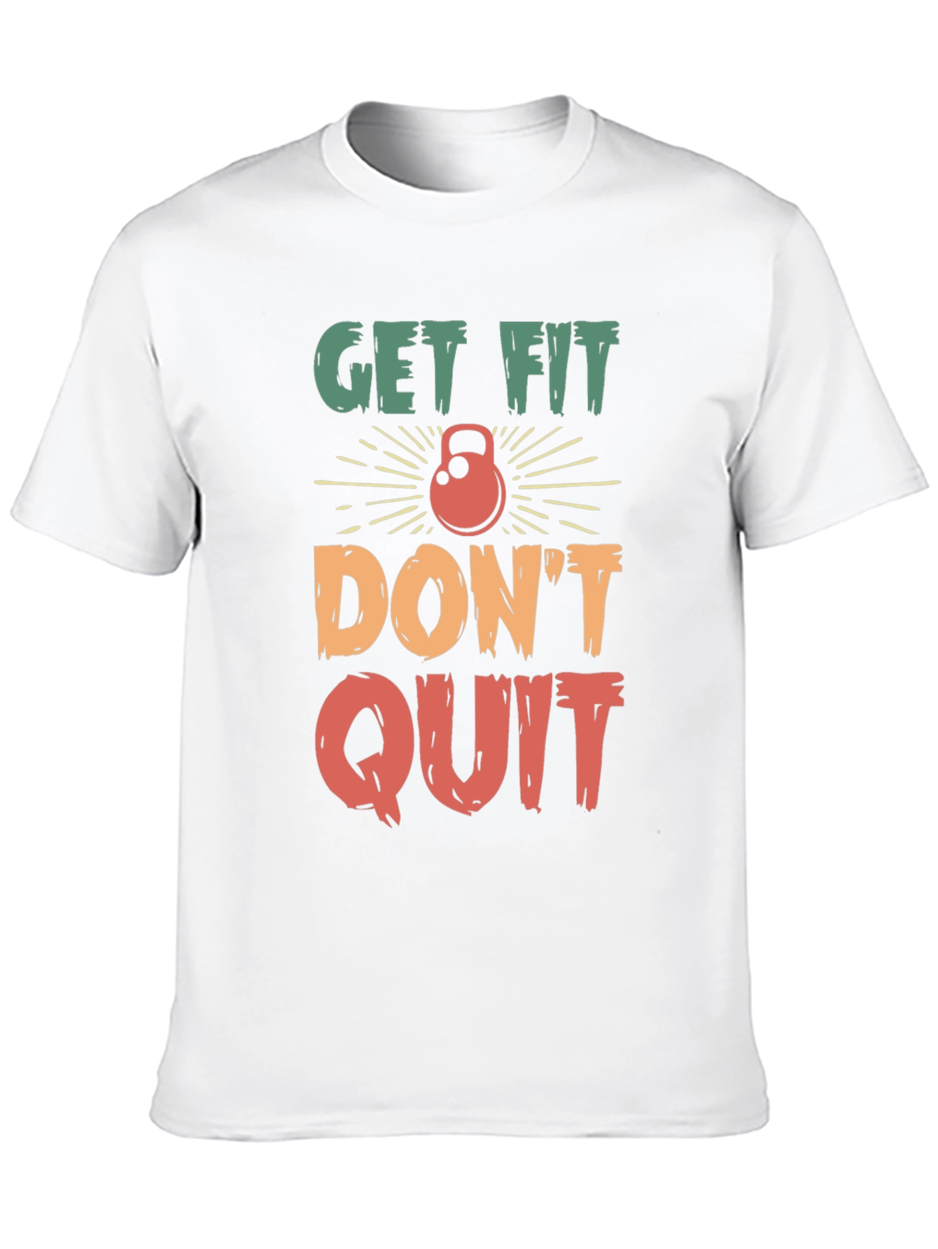 Get Fit Dont Quit Graphic Tee