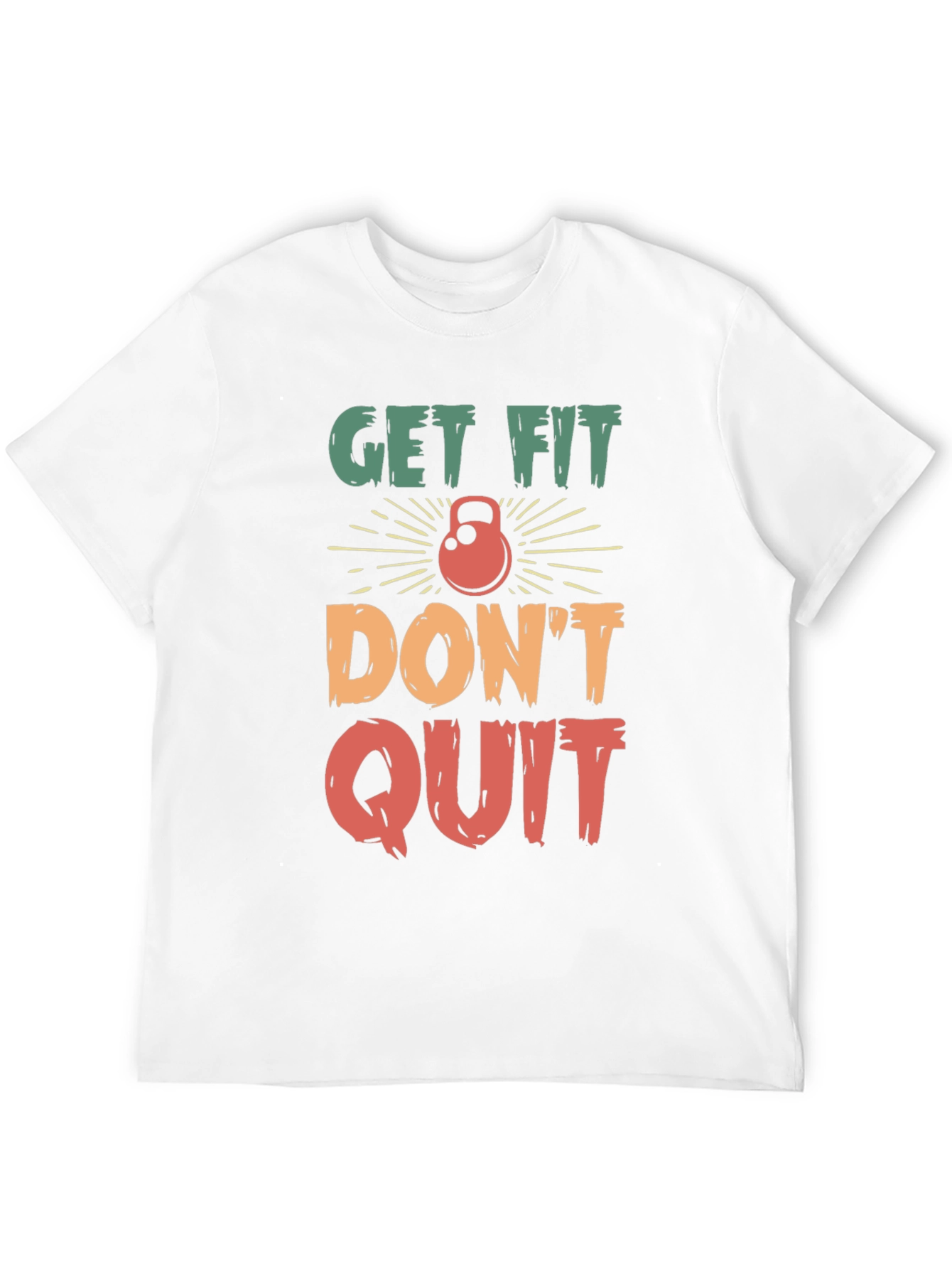Get Fit Dont Quit Graphic Tee
